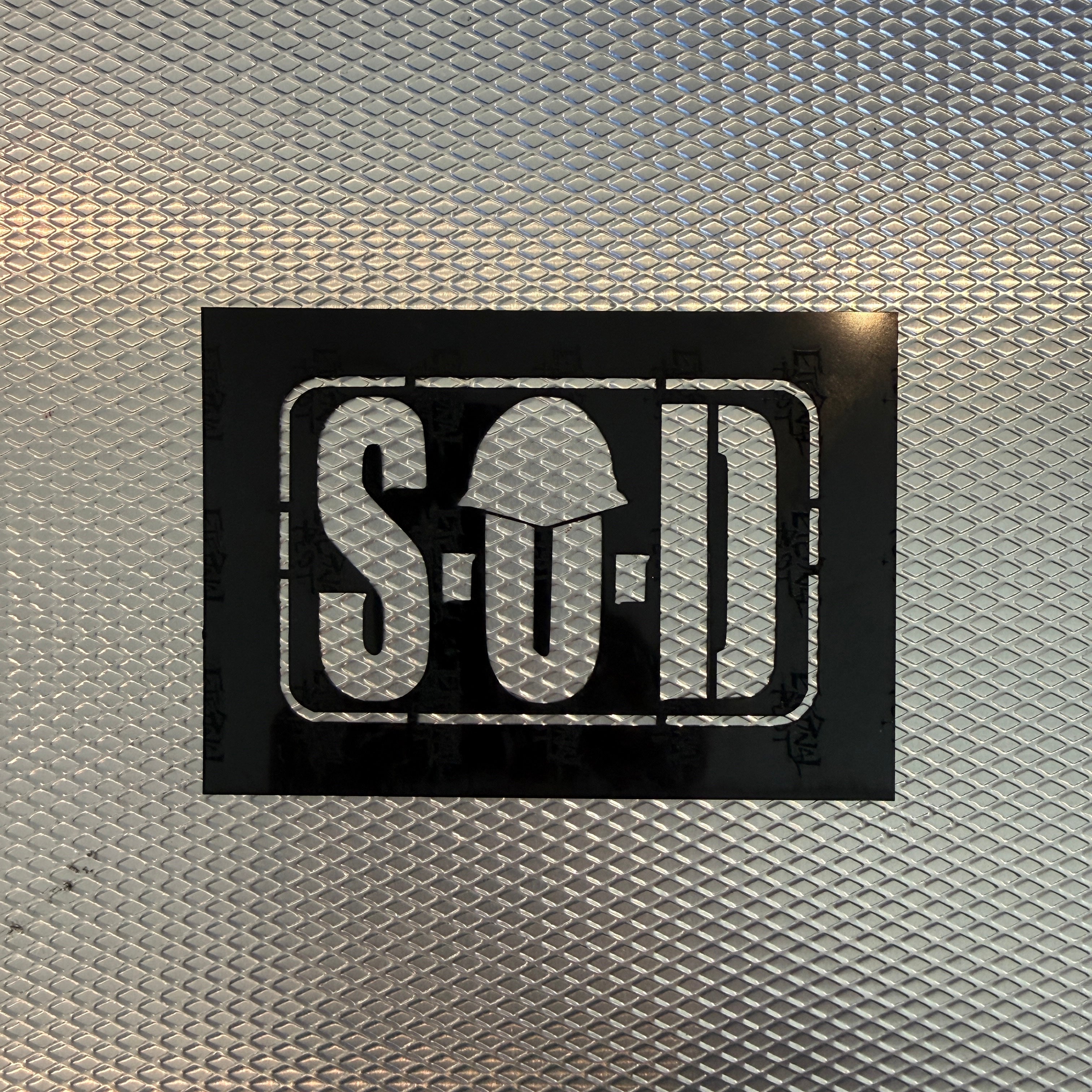 S.O.D. LOGO STENCIL