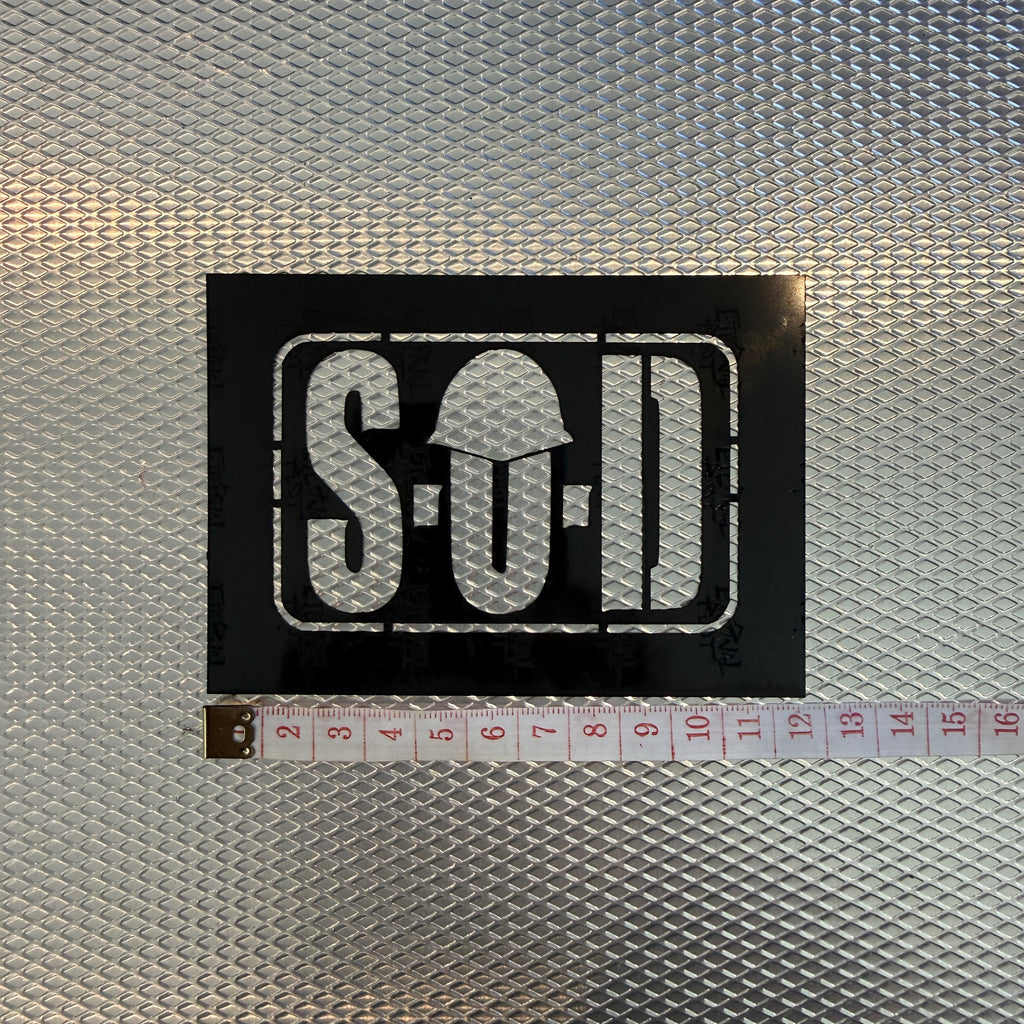 S.O.D. LOGO STENCIL
