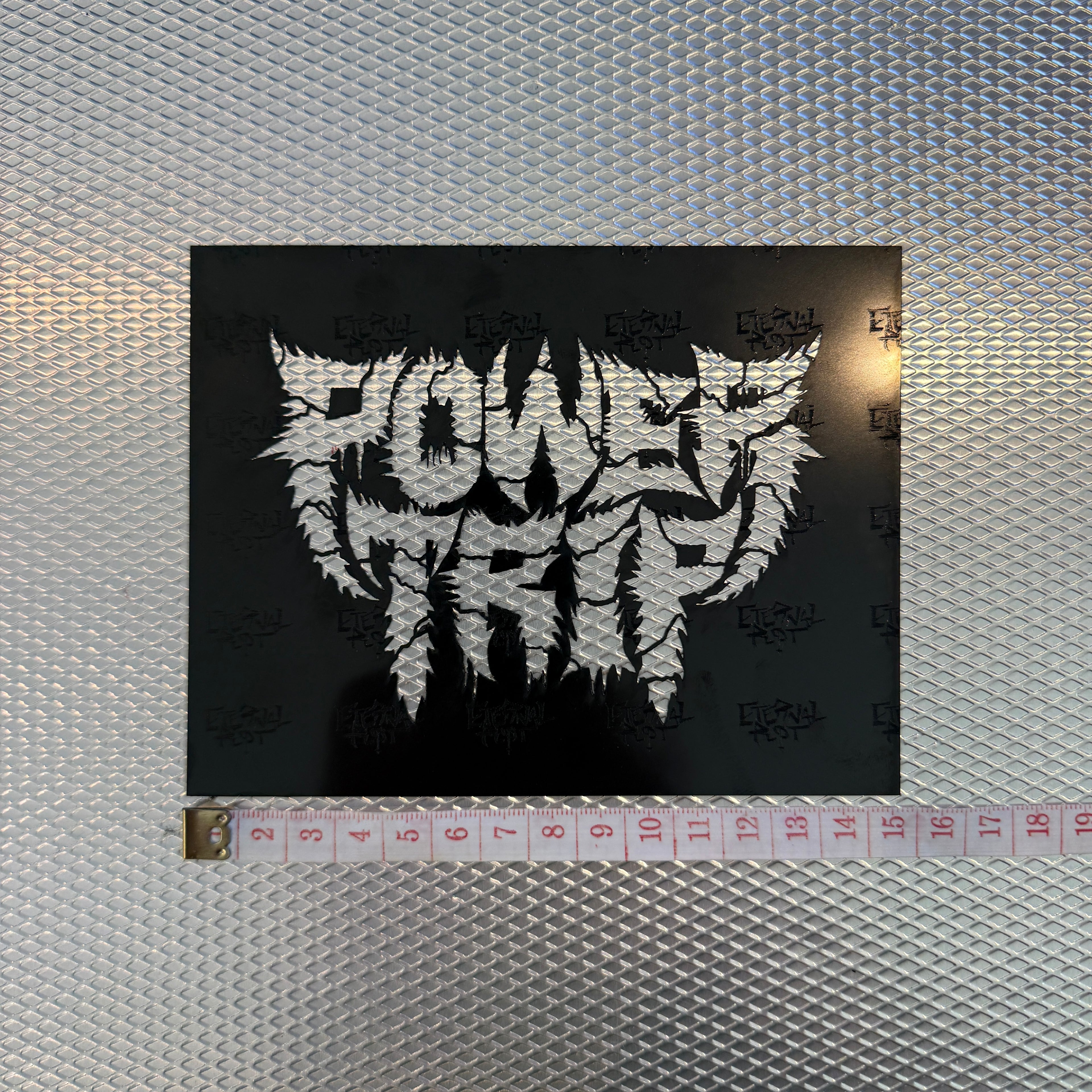 POWER TRIP LOGO STENCIL