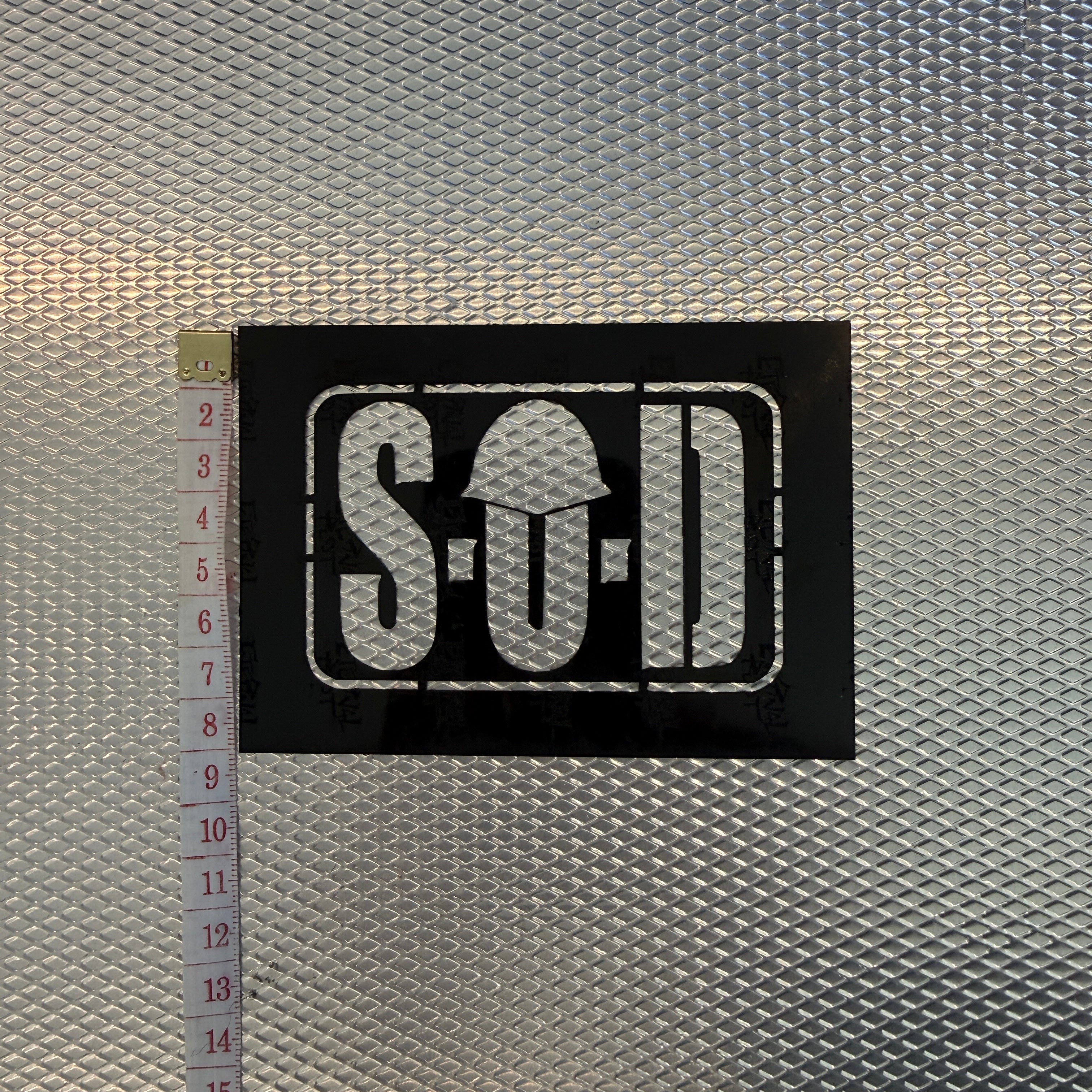 S.O.D. LOGO STENCIL