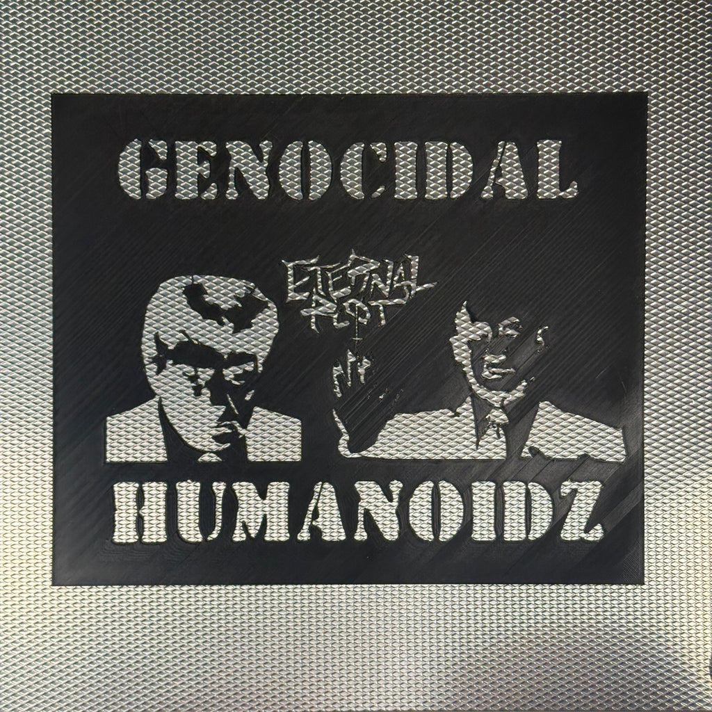 GENOCIDAL HUMANOIDZ STENCIL