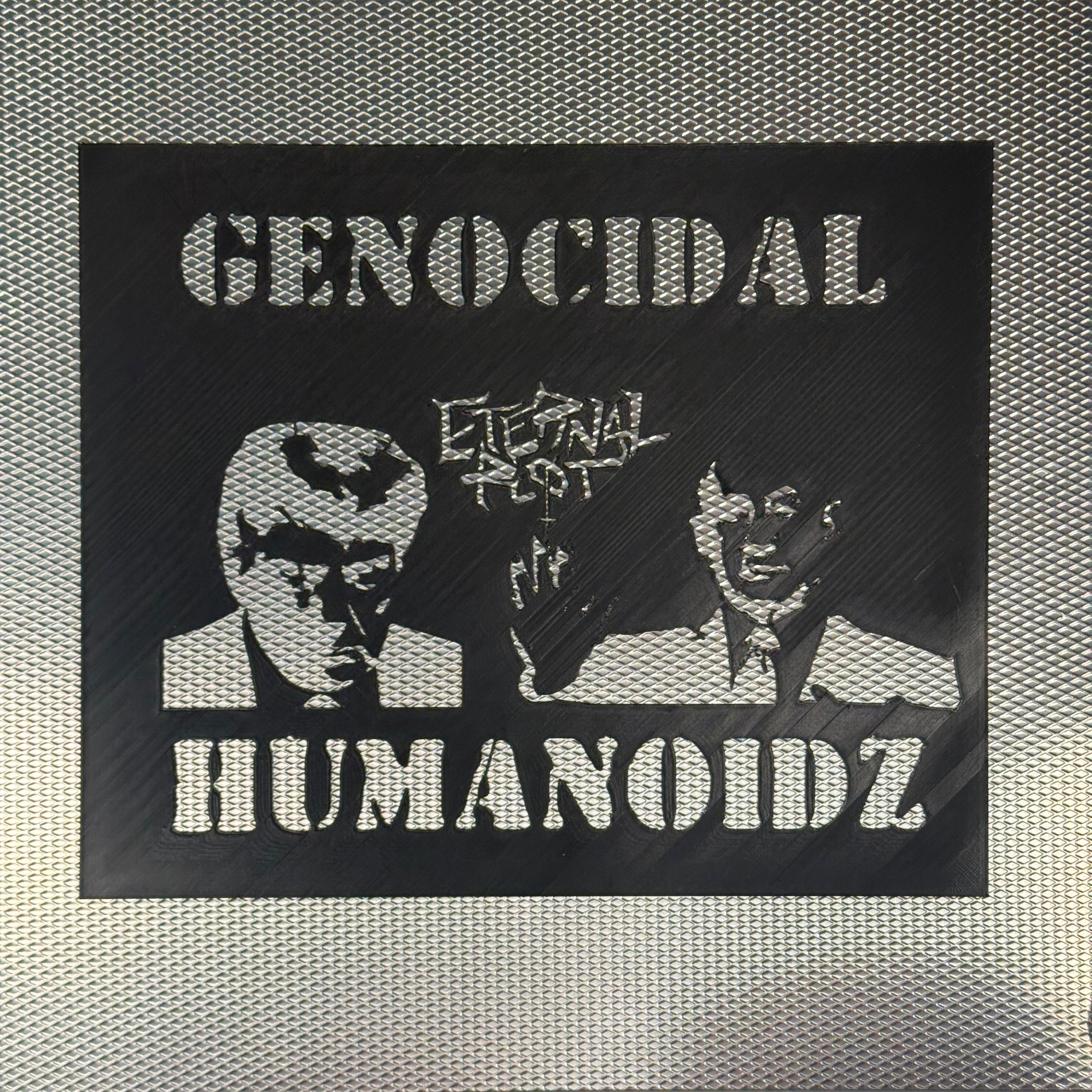GENOCIDAL HUMANOIDZ STENCIL