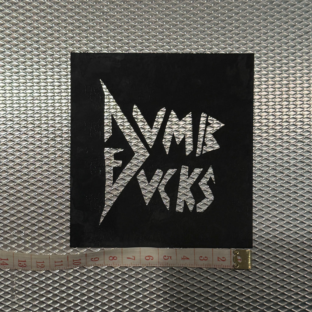 DUMB FUCKS LOGO STENCIL