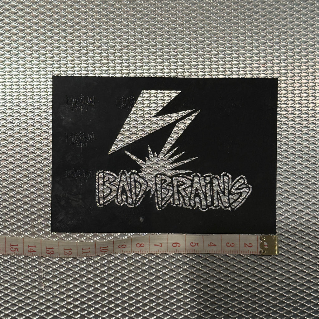 BAD BRAINS LOGO STENCIL