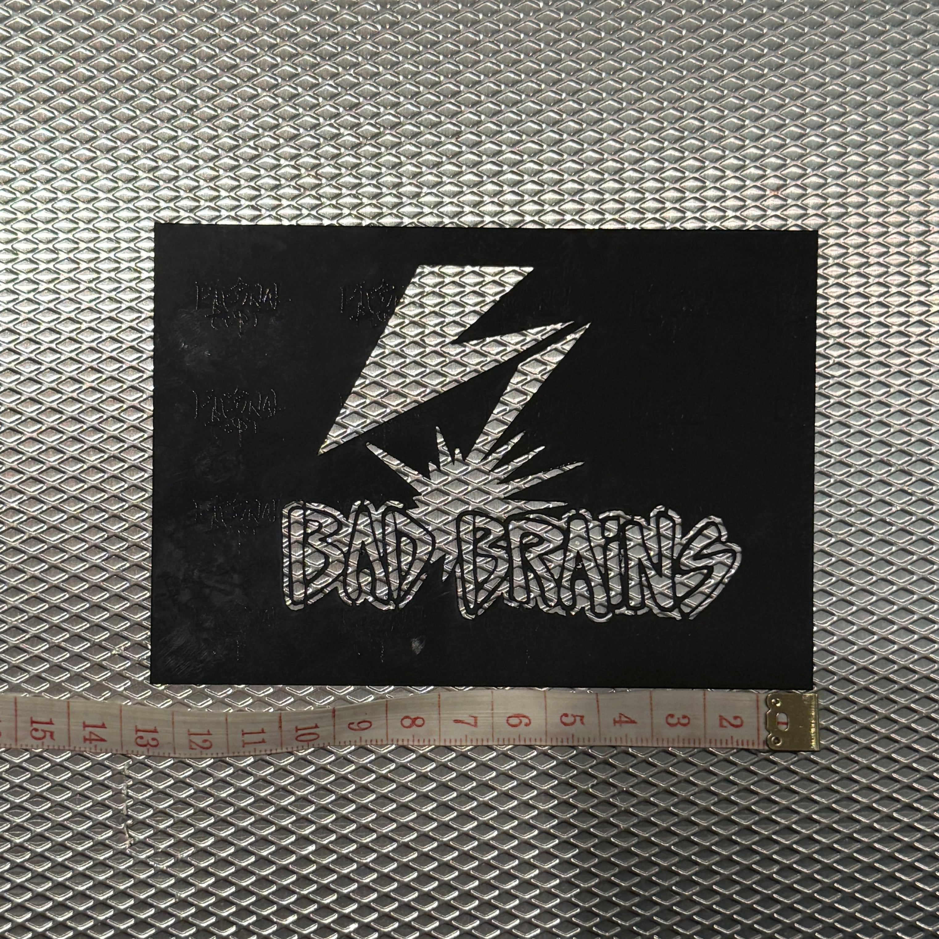 BAD BRAINS LOGO STENCIL