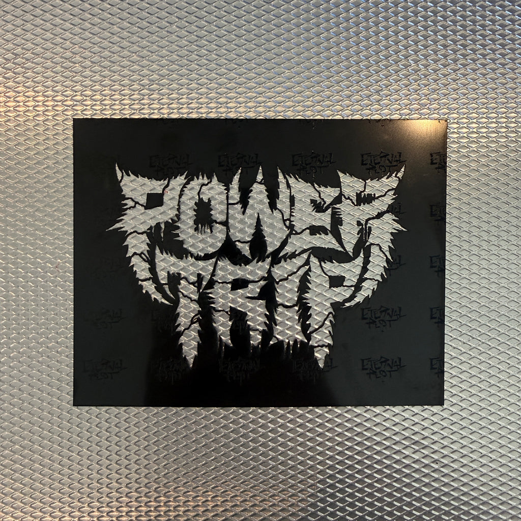 POWER TRIP LOGO STENCIL