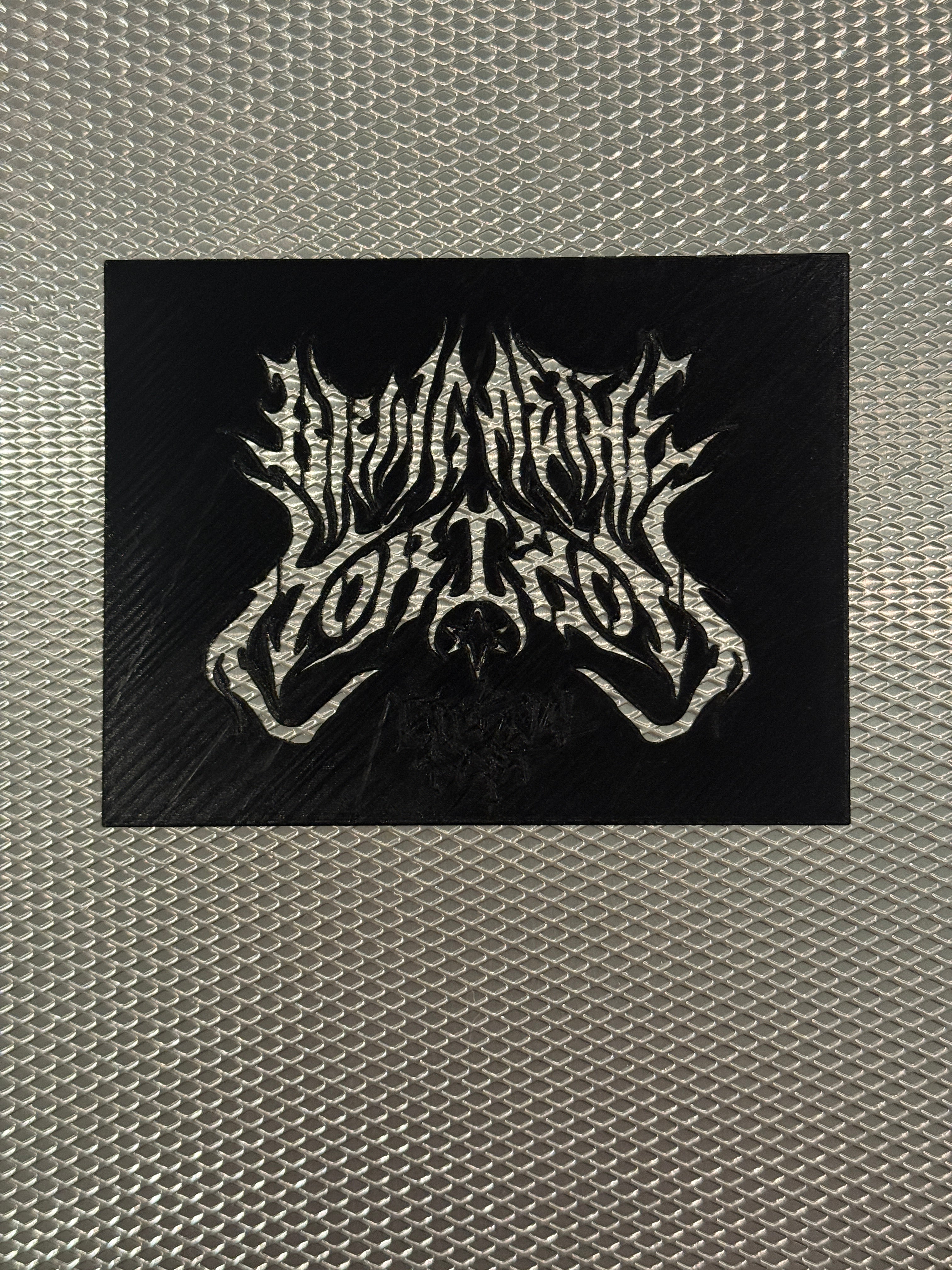 BRING ME THE HORIZON LOGO STENCIL