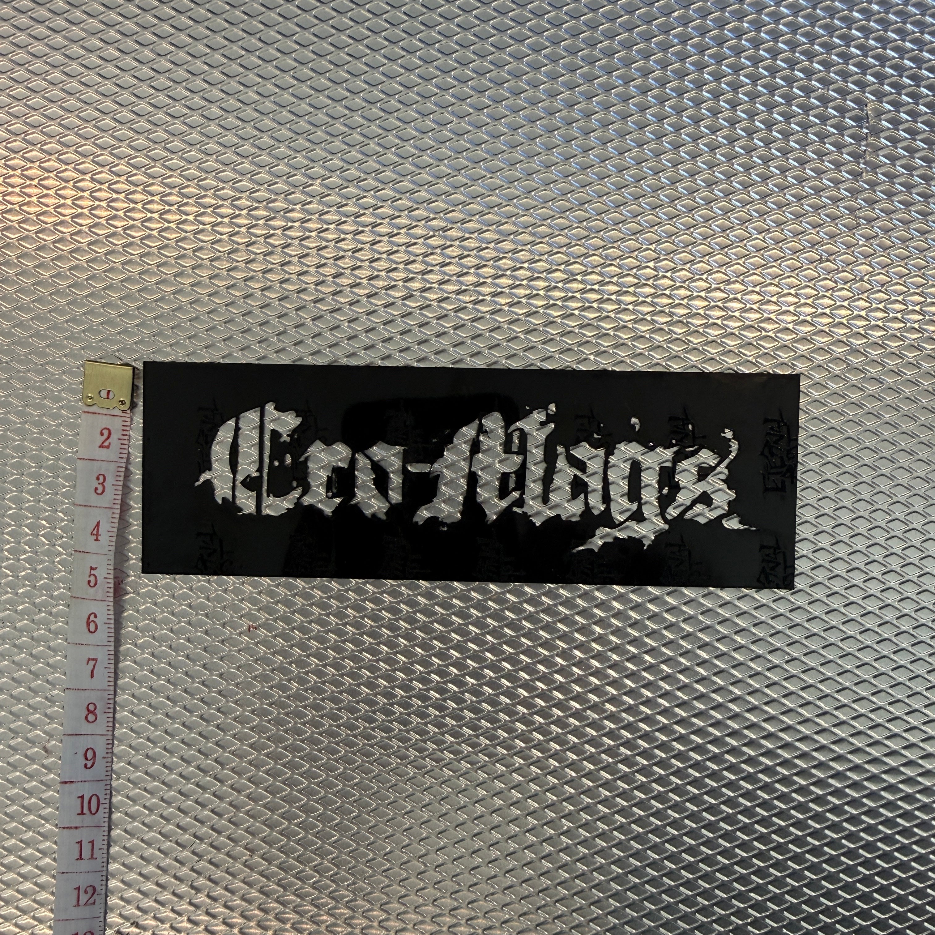 CRO-MAGS LOGO STENCIL