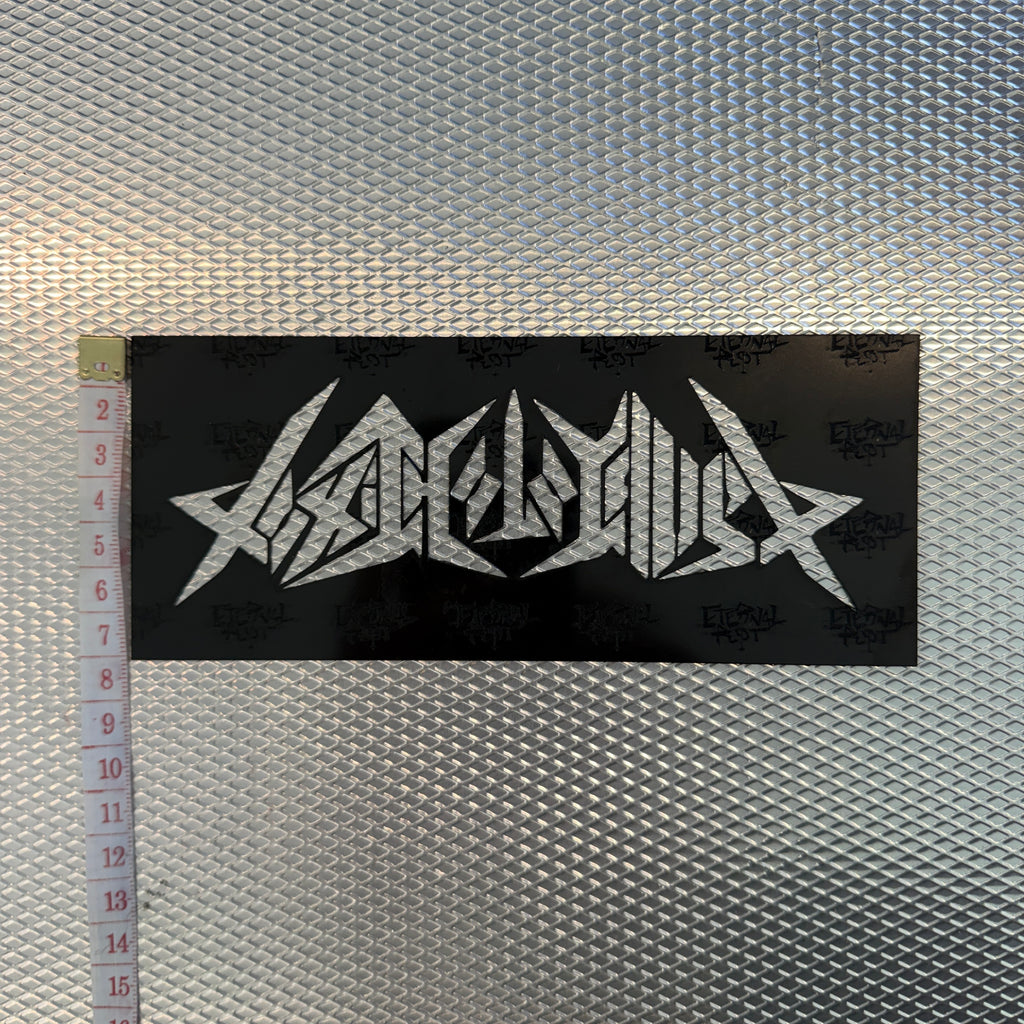 TOXIC HOLOCAUST LOGO STENCIL