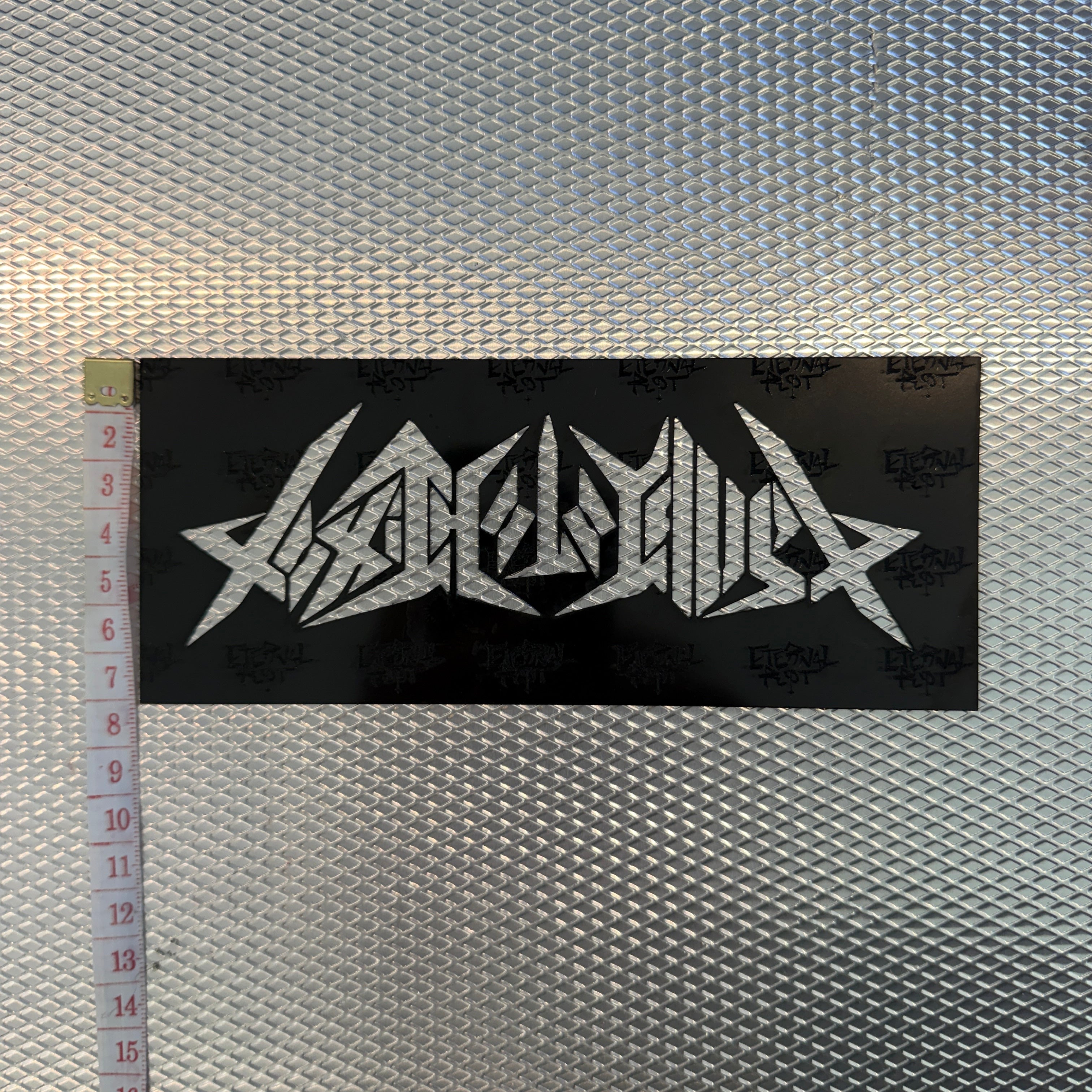 TOXIC HOLOCAUST LOGO STENCIL