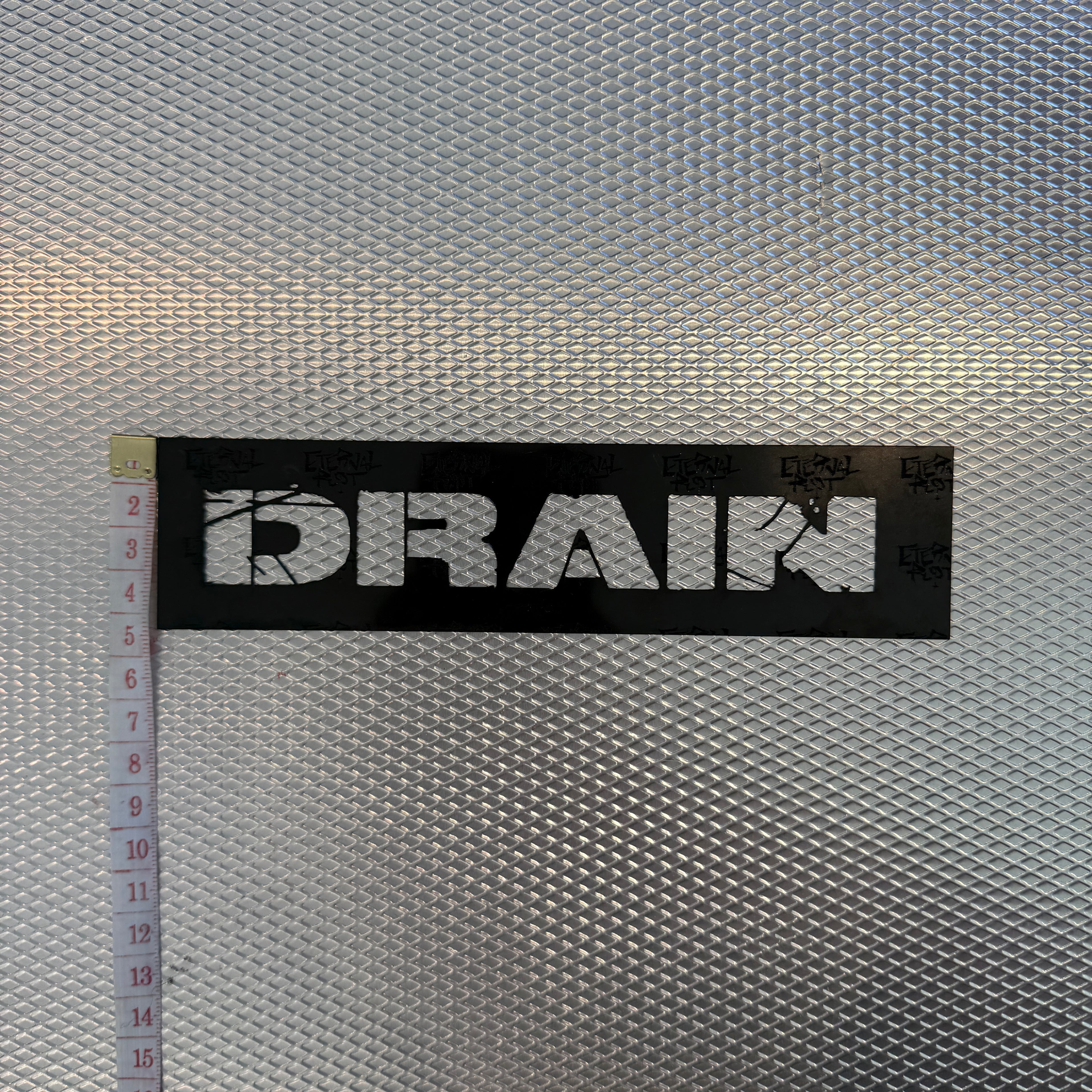 DRAIN LOGO STENCIL