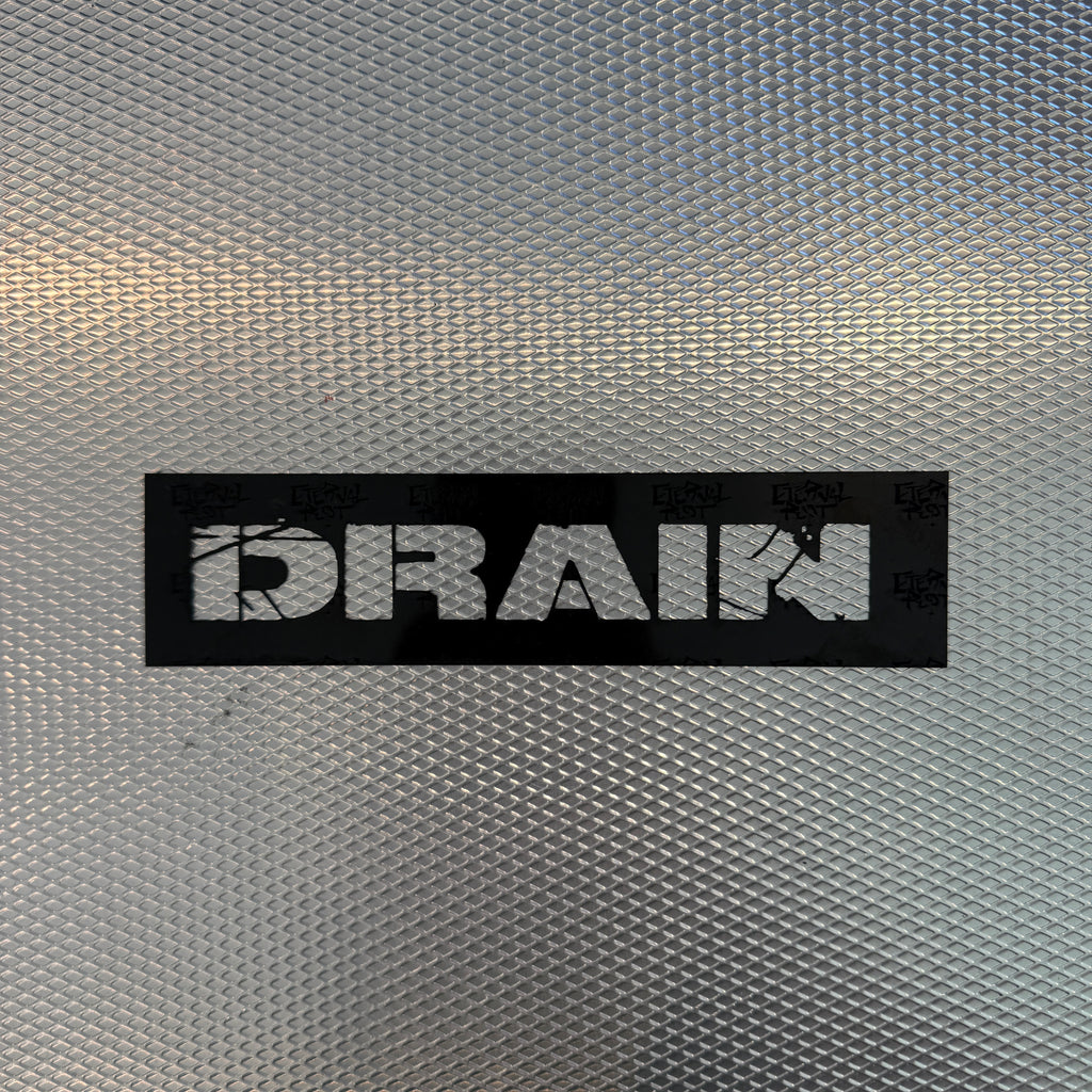 DRAIN LOGO STENCIL