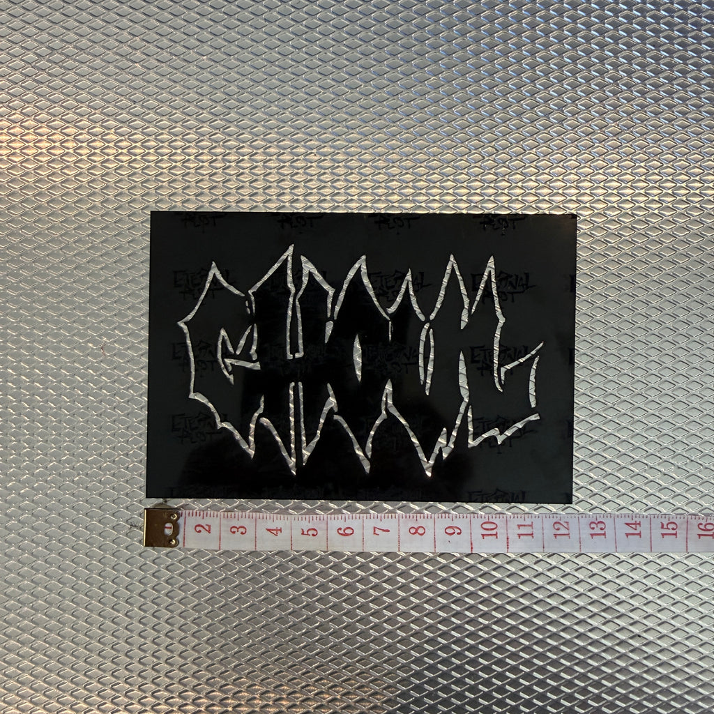 GHOUL LOGO STENCIL