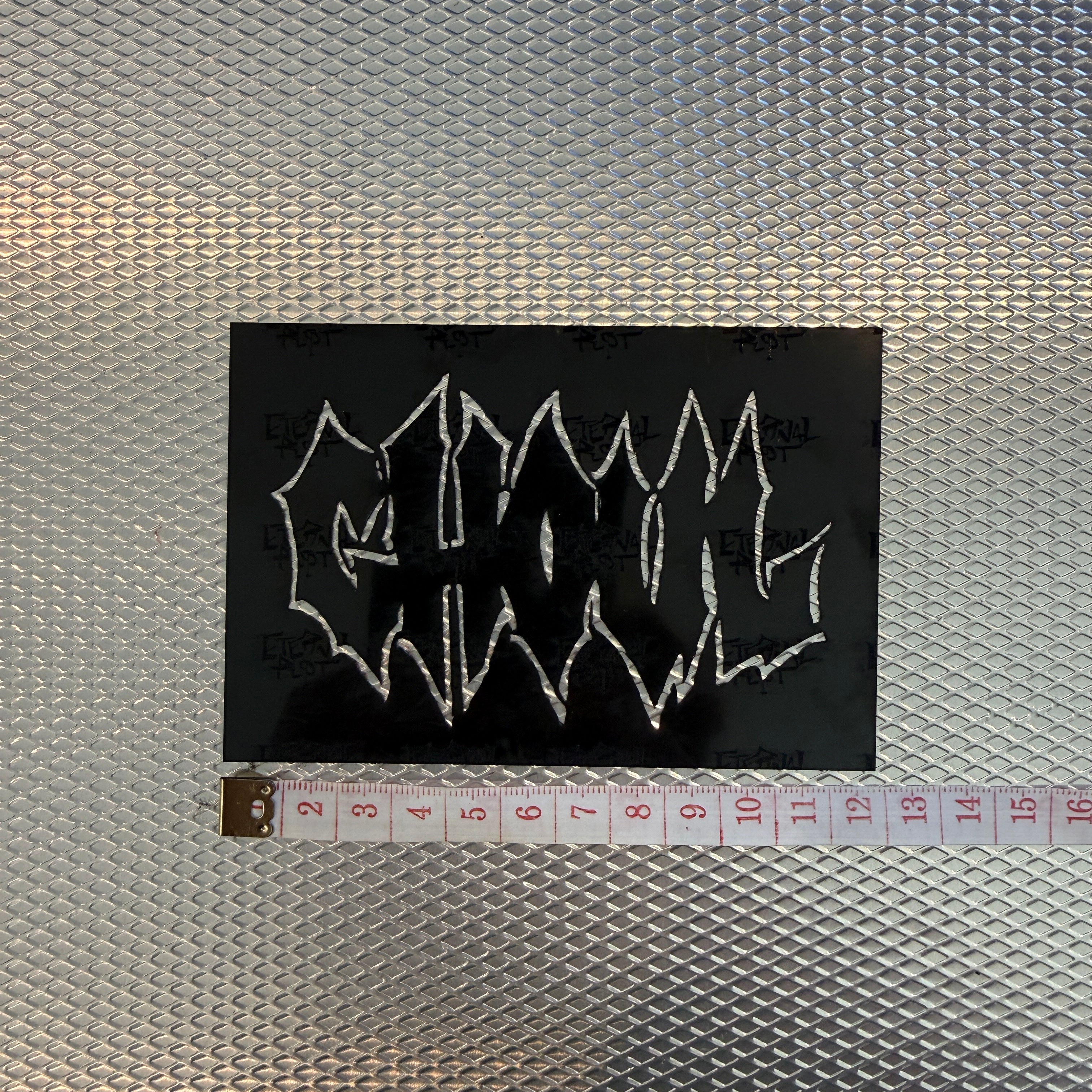 GHOUL LOGO STENCIL