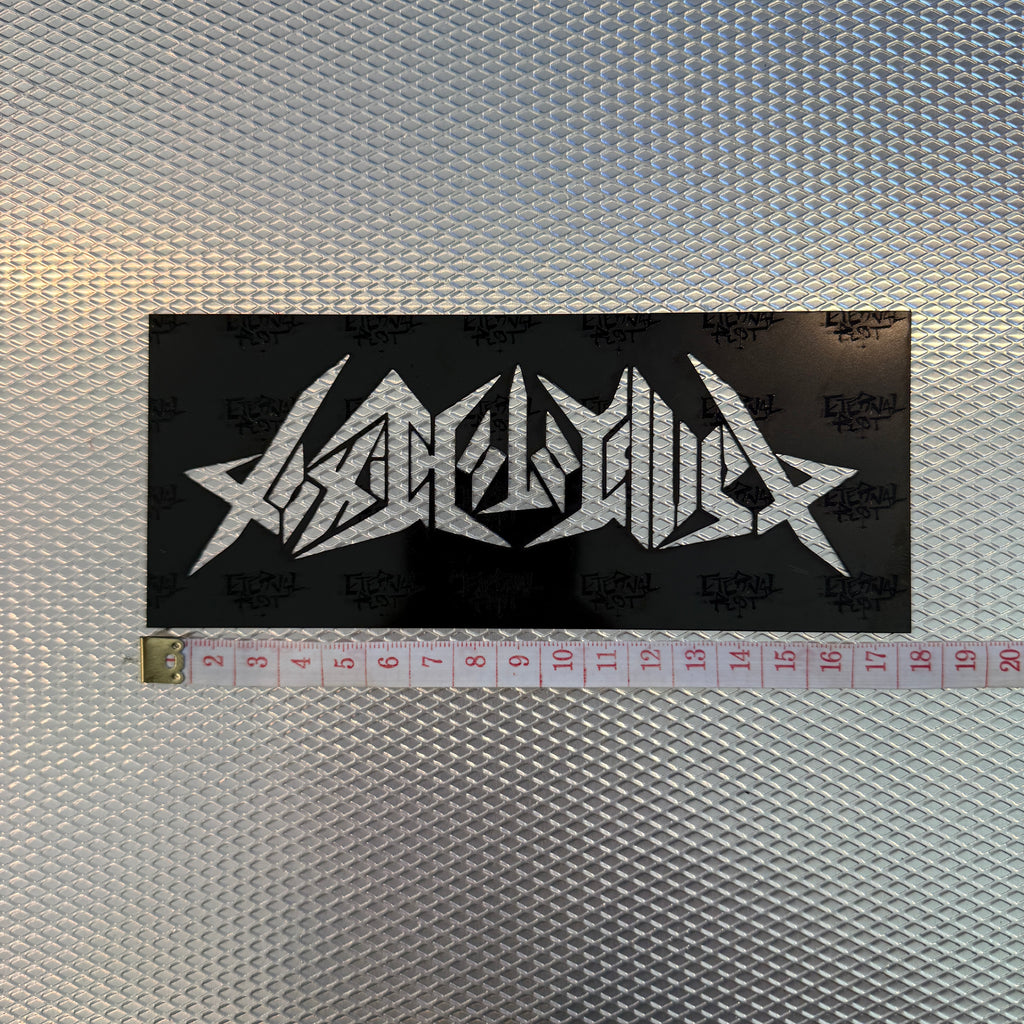 TOXIC HOLOCAUST LOGO STENCIL