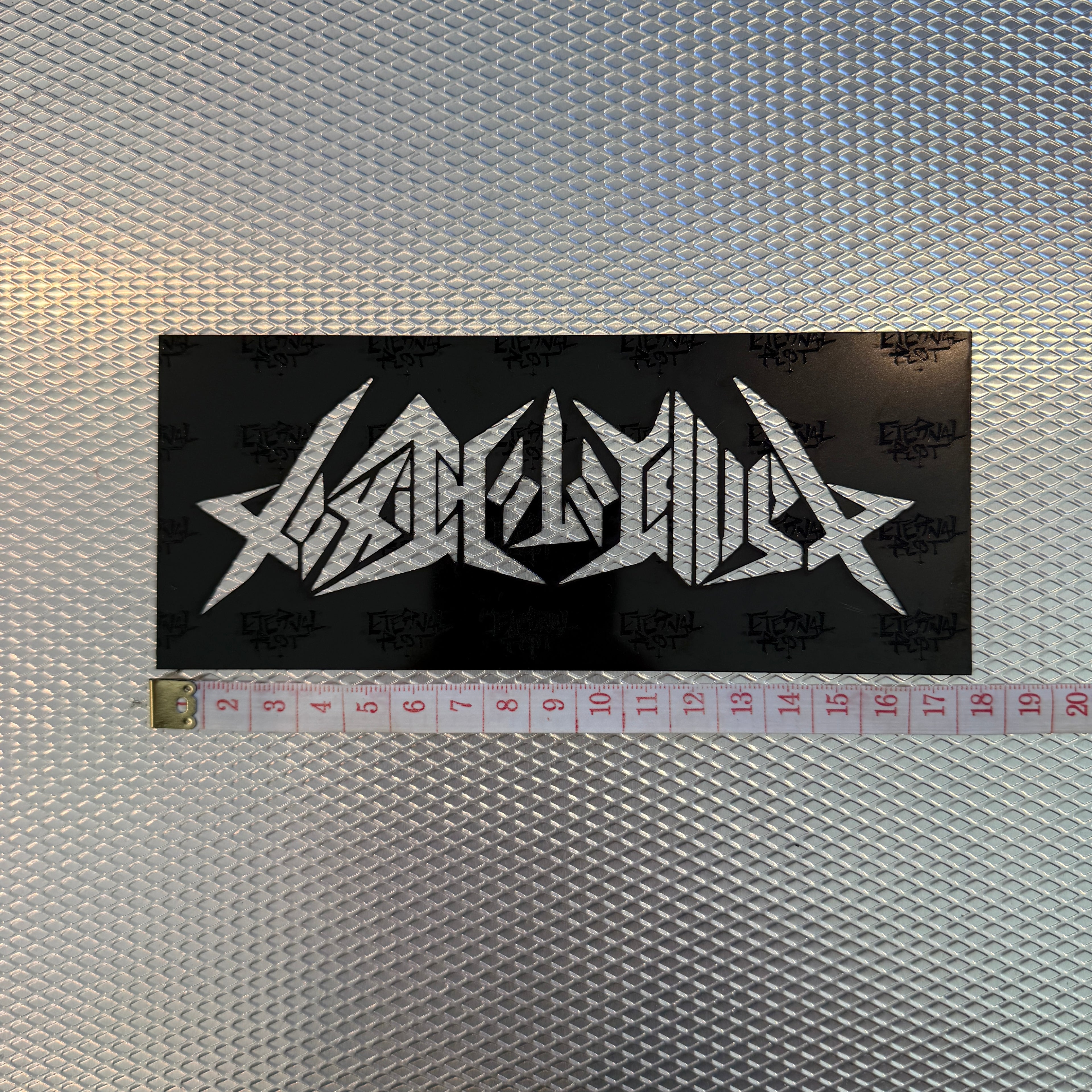 TOXIC HOLOCAUST LOGO STENCIL