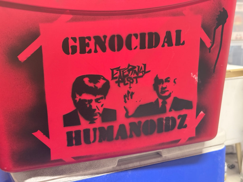 GENOCIDAL HUMANOIDZ STENCIL