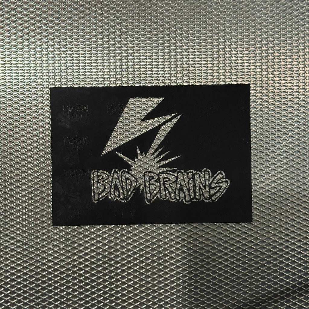 BAD BRAINS LOGO STENCIL