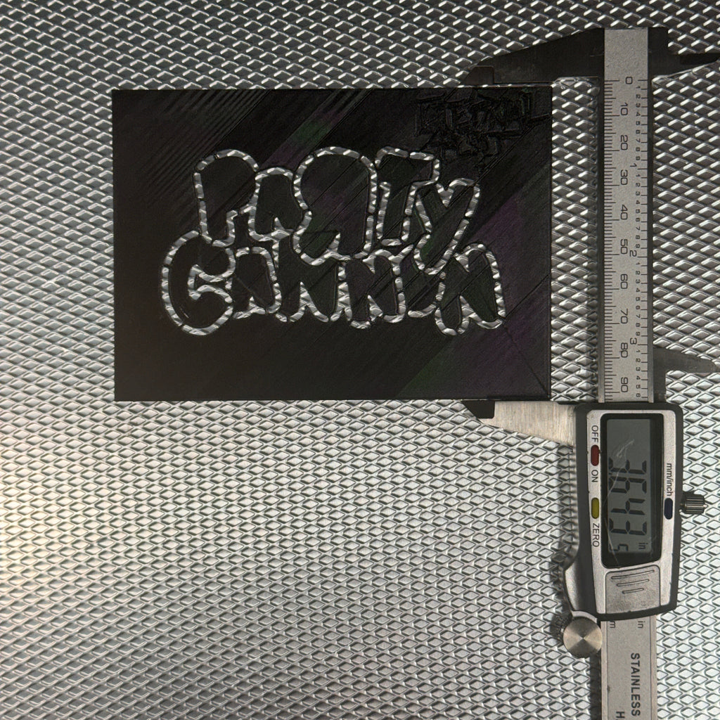 PARTY CANNON LOGO STENCIL