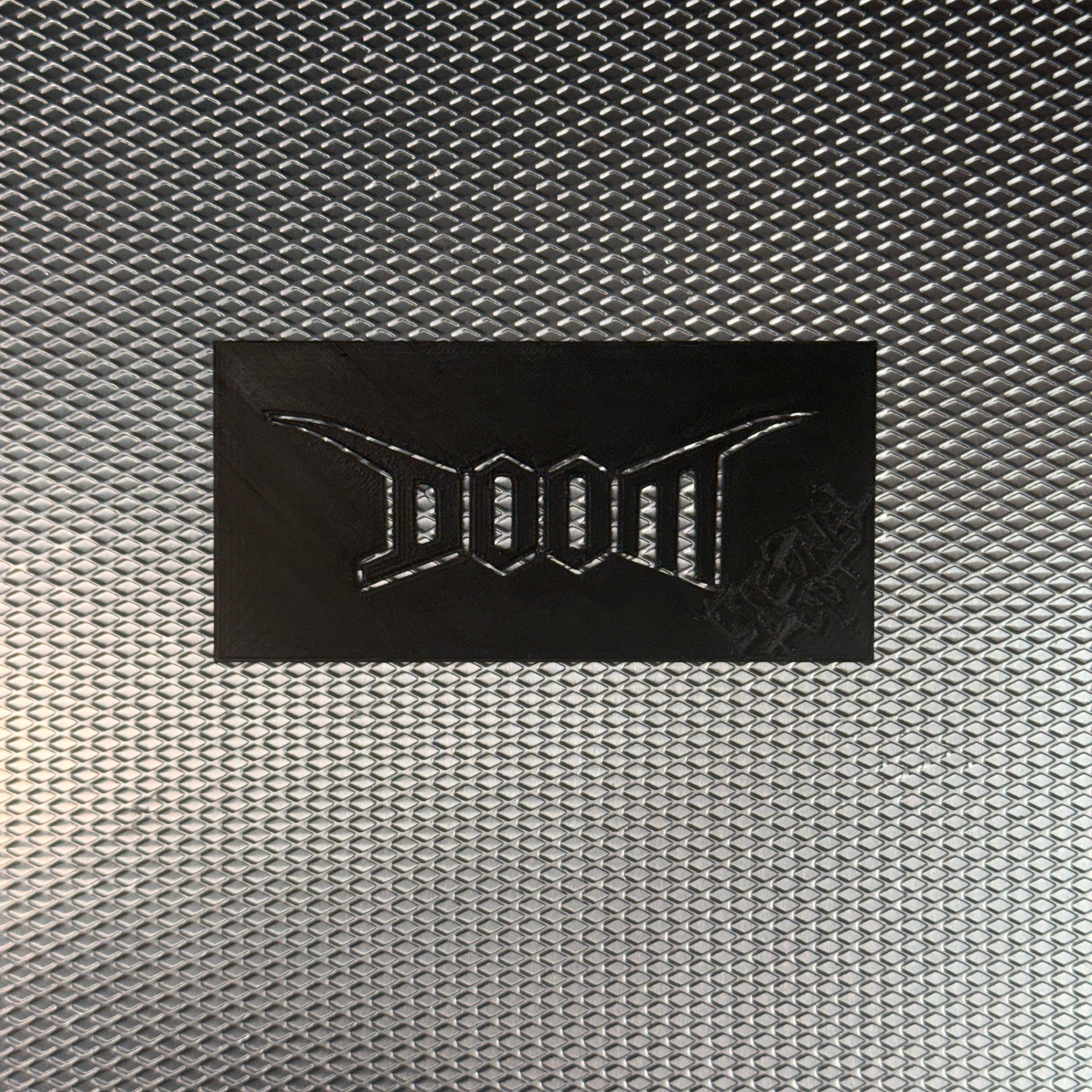 DOOM LOGO STENCIL