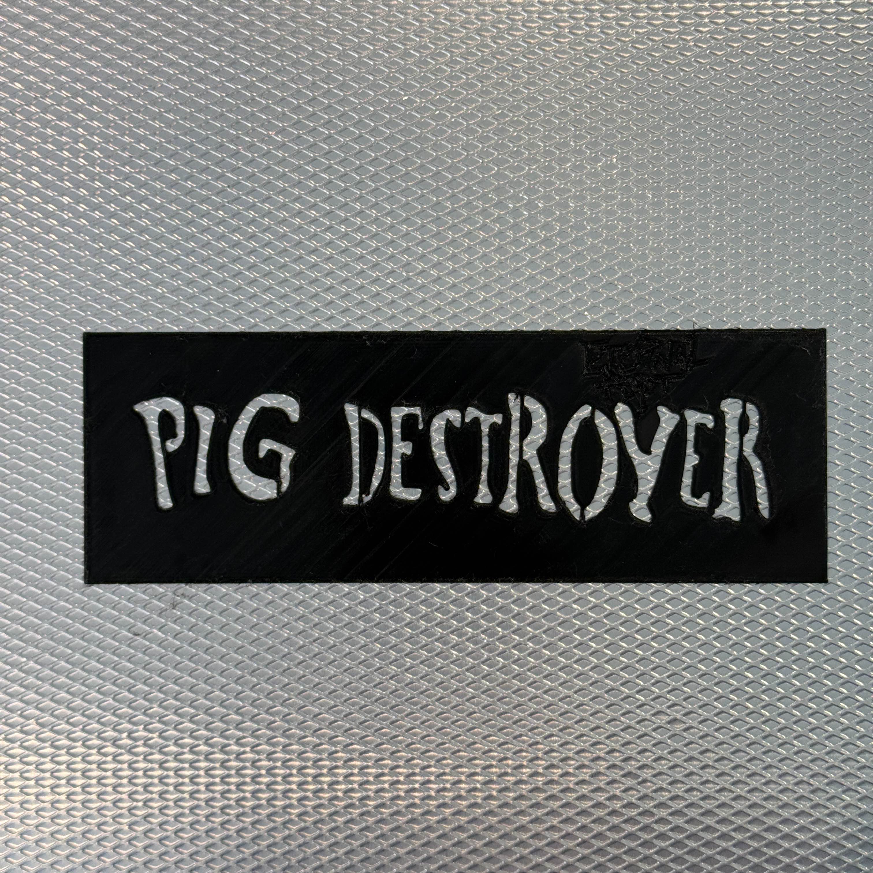 Pig Destroyer Band Logo