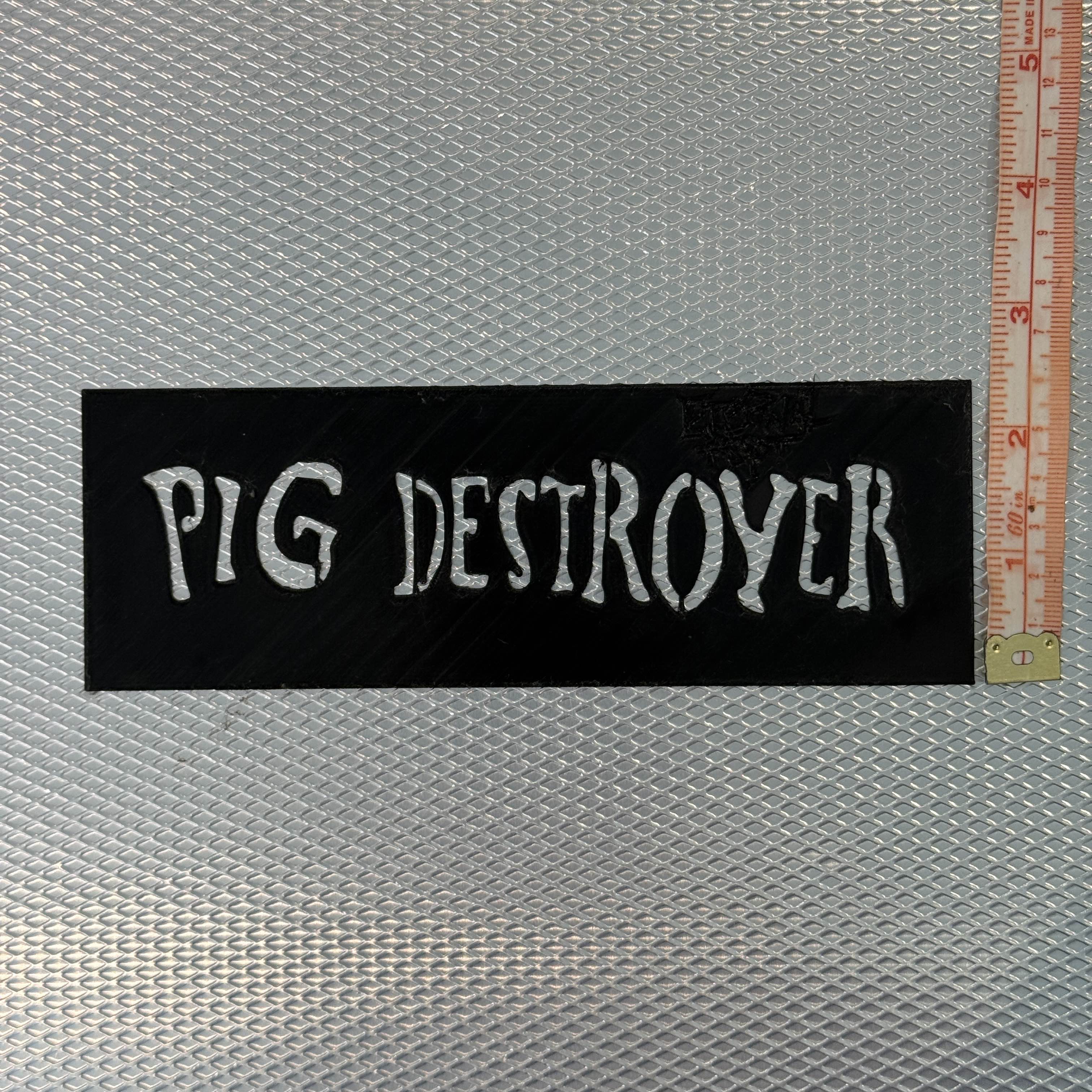 Pig Destroyer Band Logo