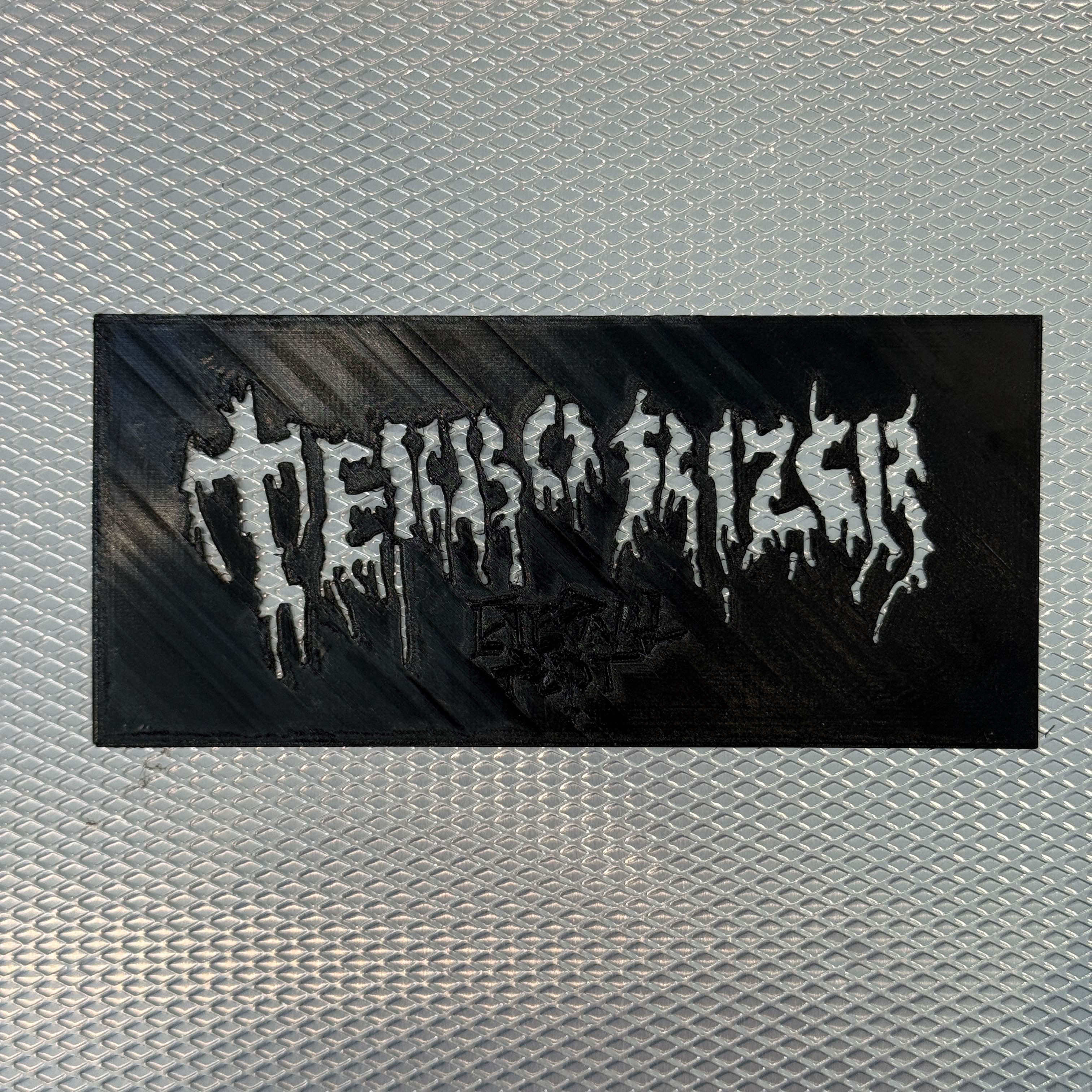 Terrorizer Logo Stencil