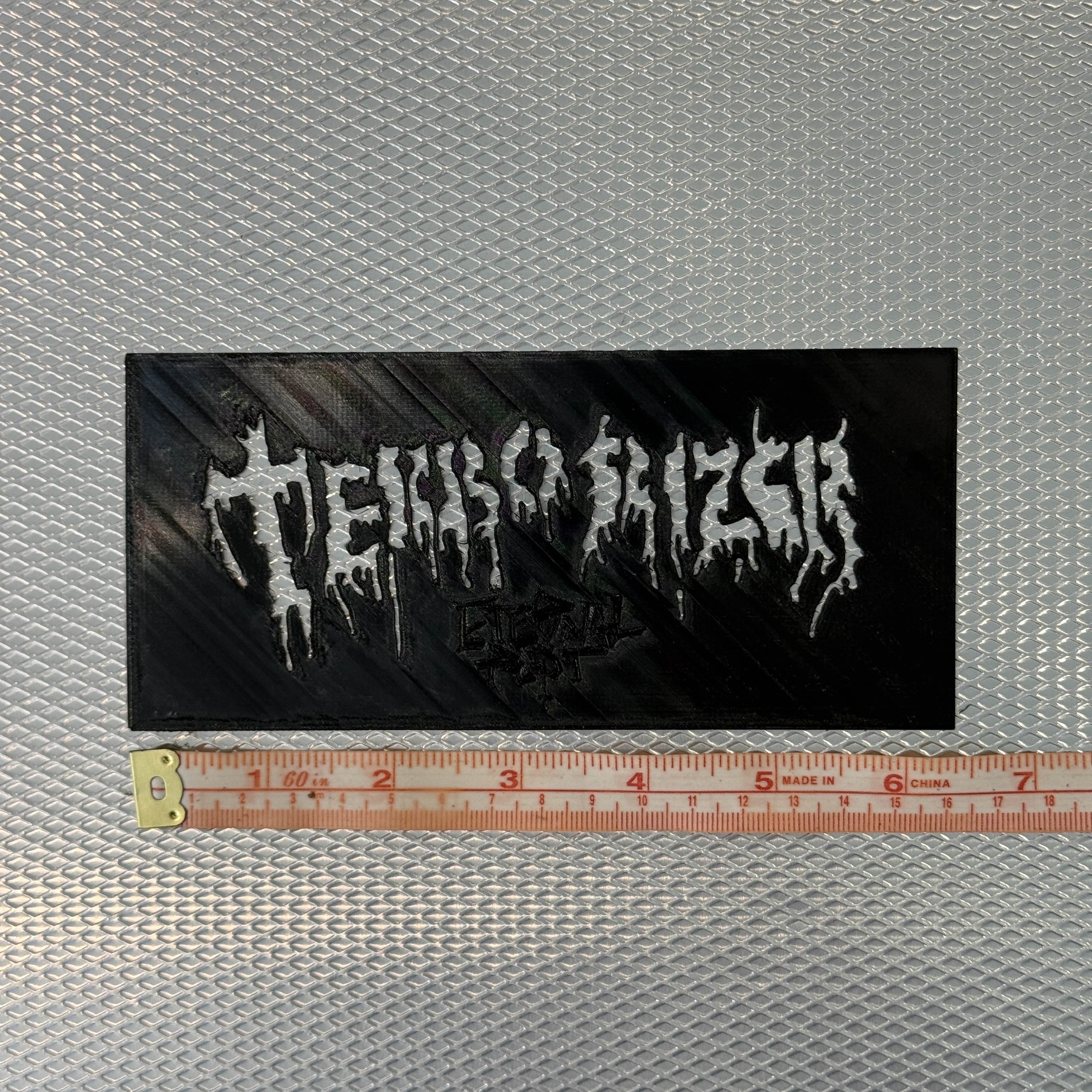 Terrorizer Logo Stencil