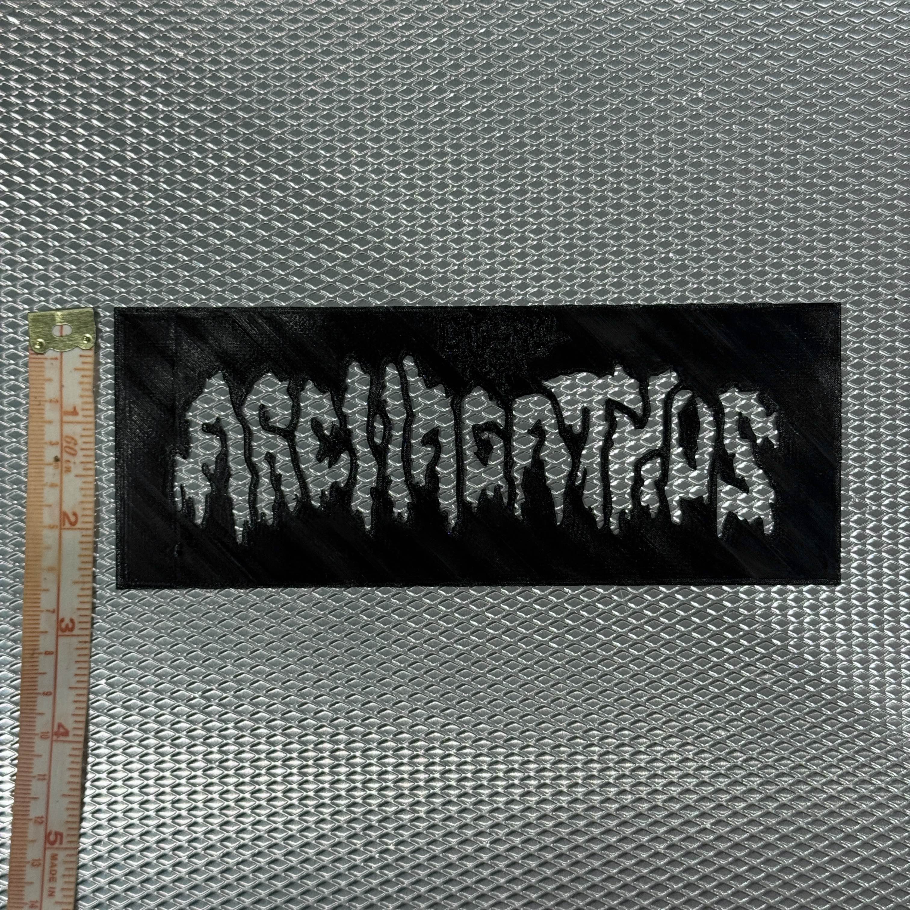 Archagathus Logo Stencil