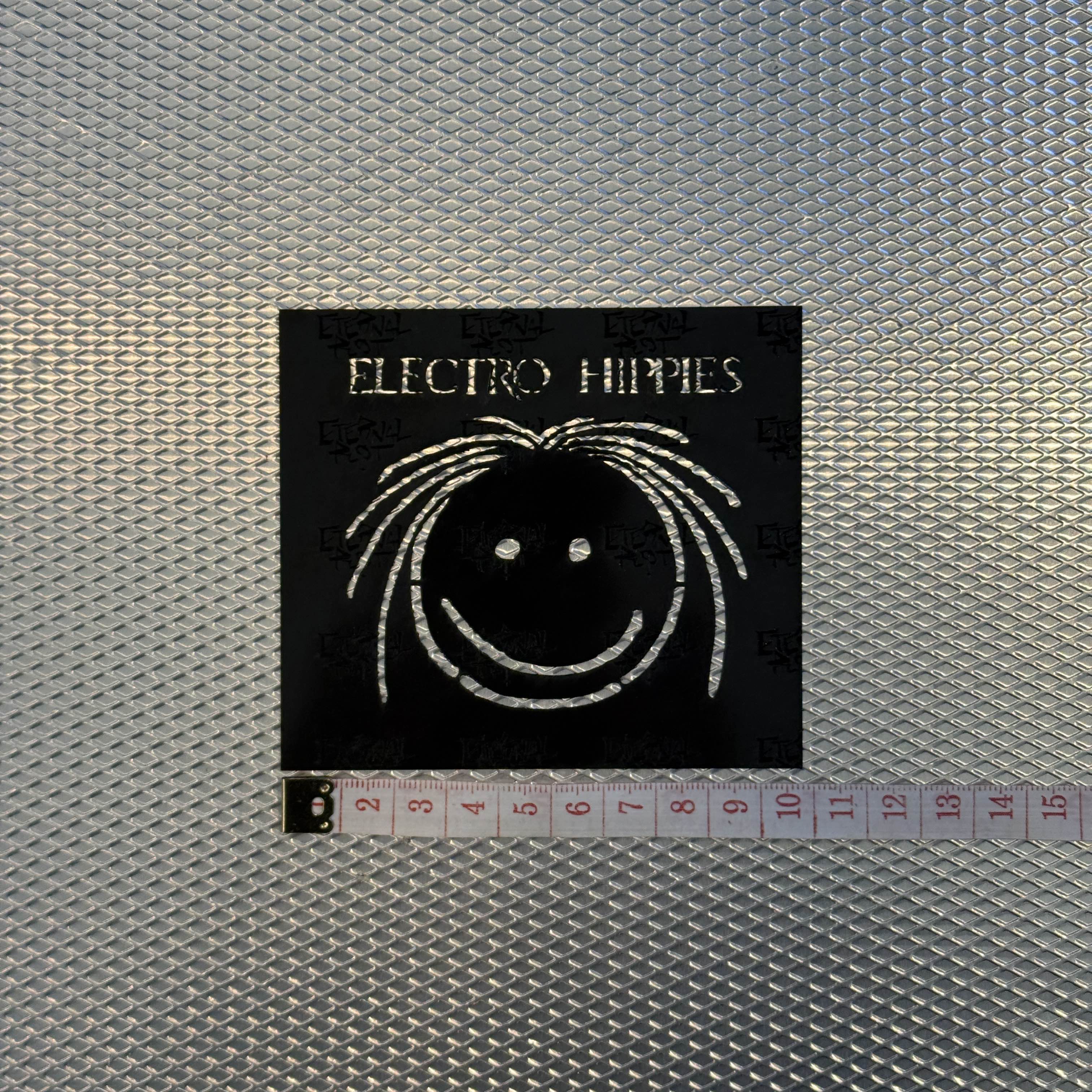Electro Hippies Band Logo Stencil