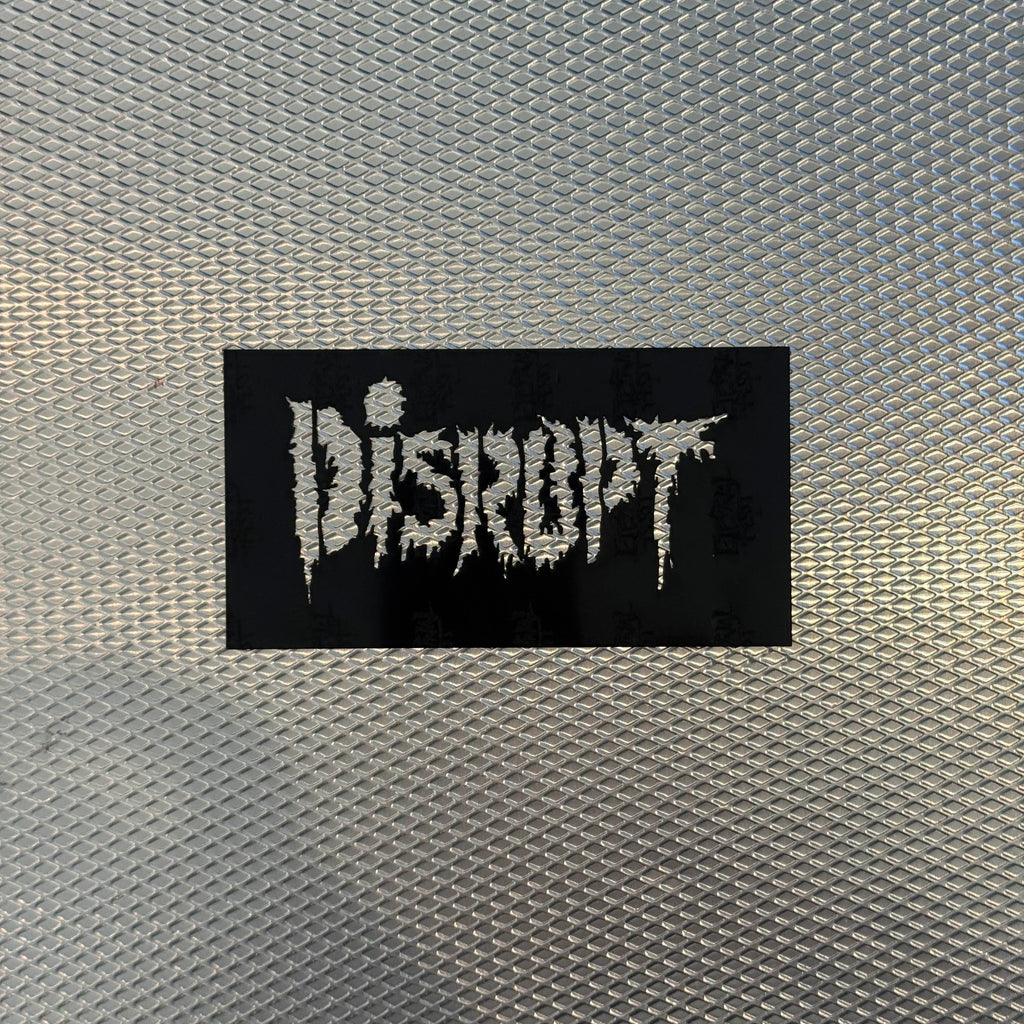 Disrupt Band Logo Stencil