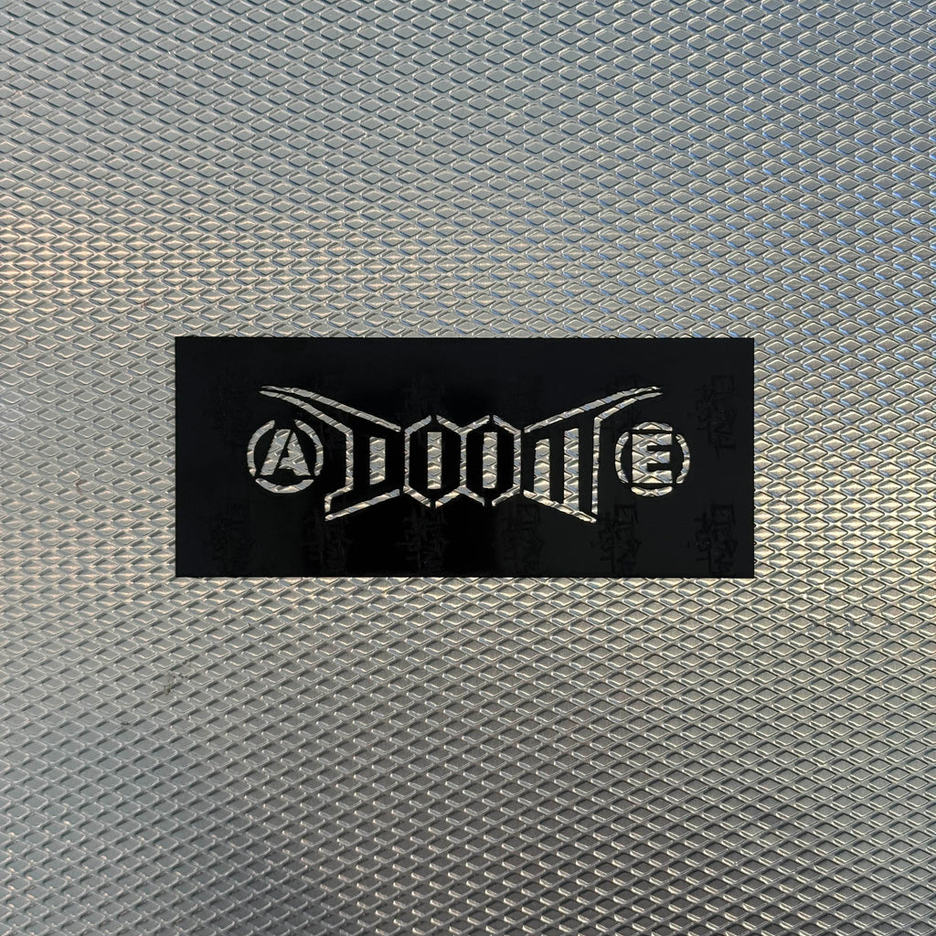 DOOM BAND LOGO STENCIL