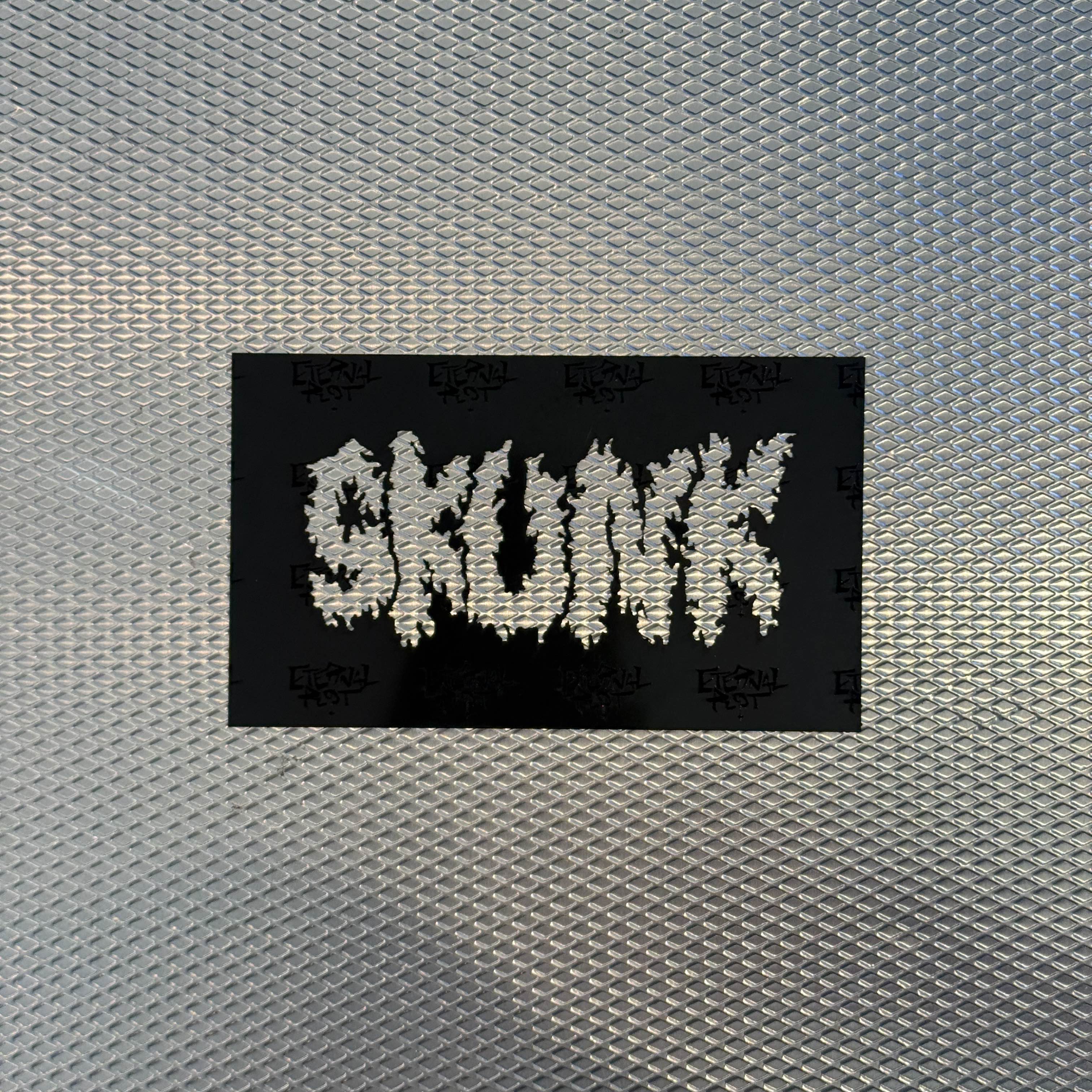 Skunk Band Logo Stencil