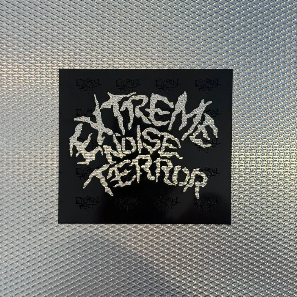 Extreme Noise Terror Band Logo Stencil