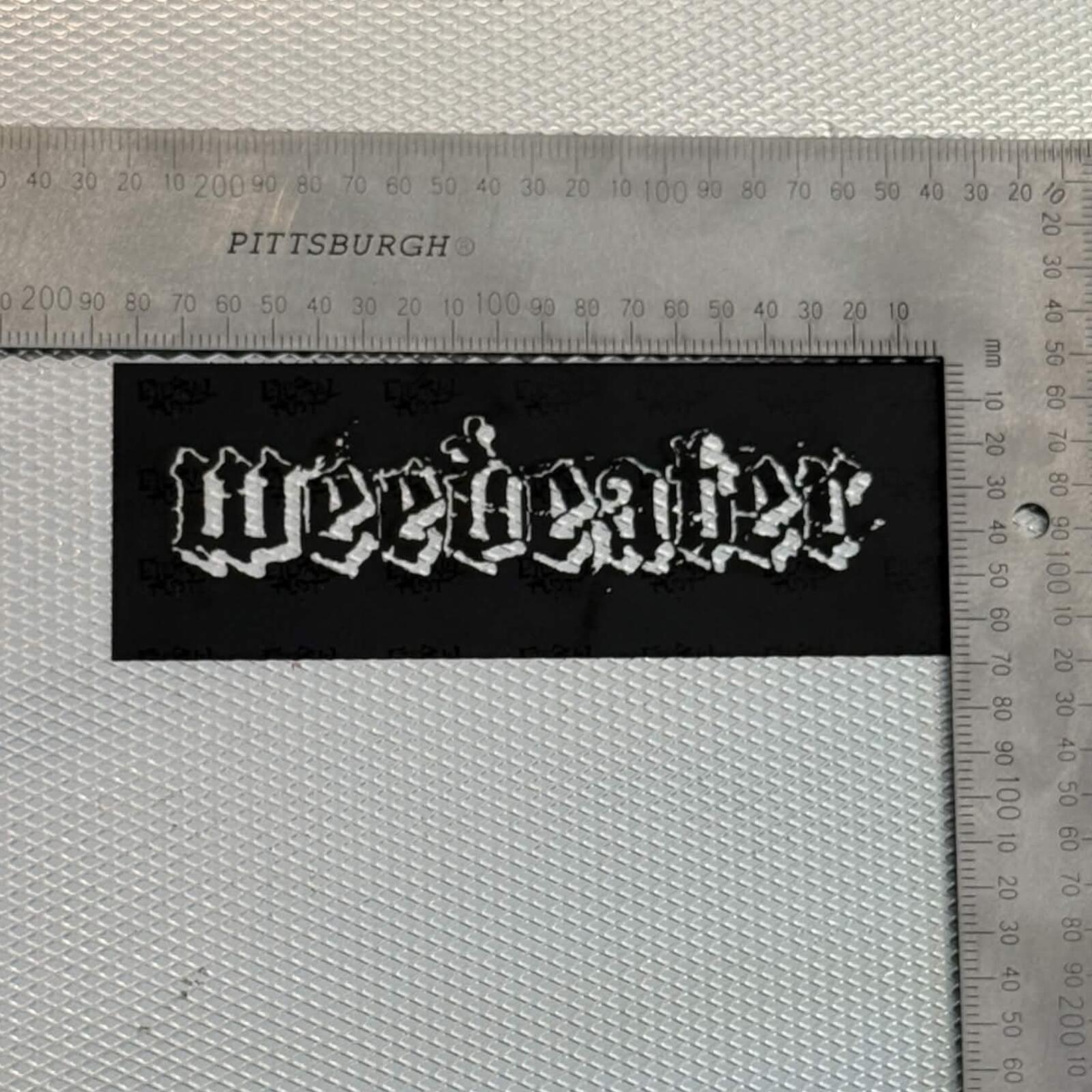 Weedeater Logo Stencil