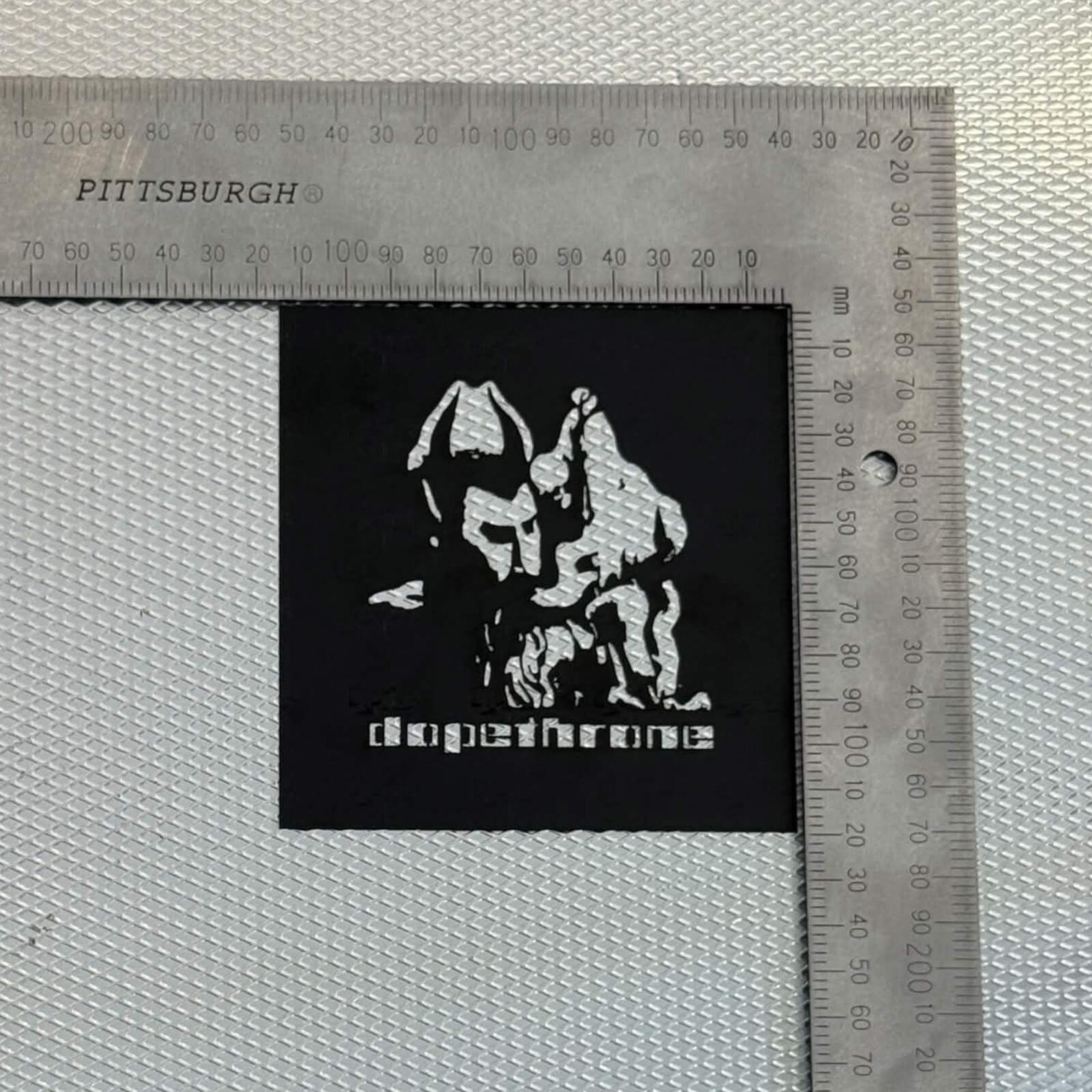 Electric Wizard Dopethrone Cover Stencil