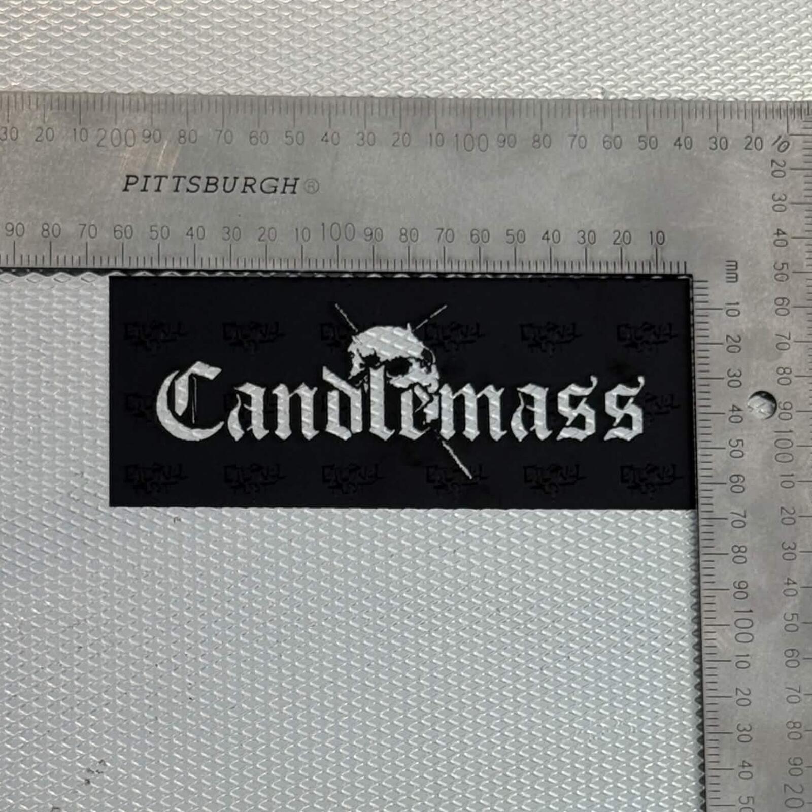 Candlemass Logo Stencil