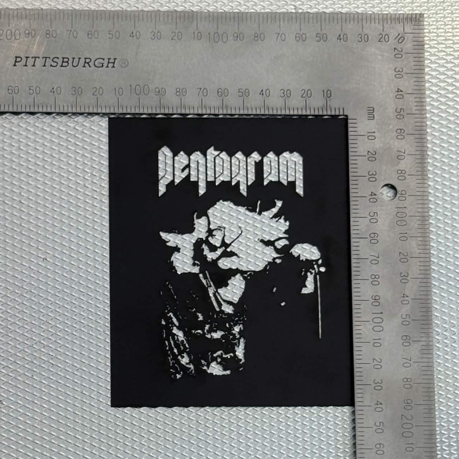 Pentagram Bobby Logo Stencil