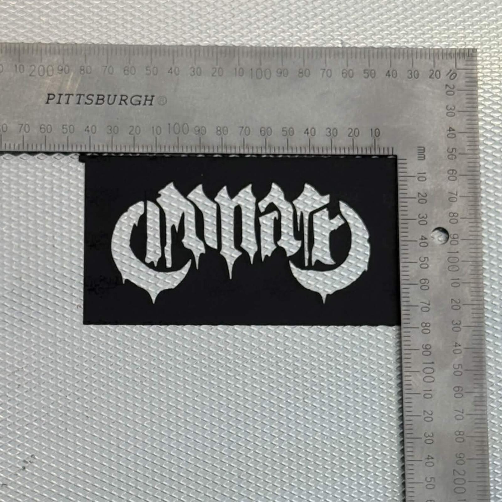 Conan Logo Stencil