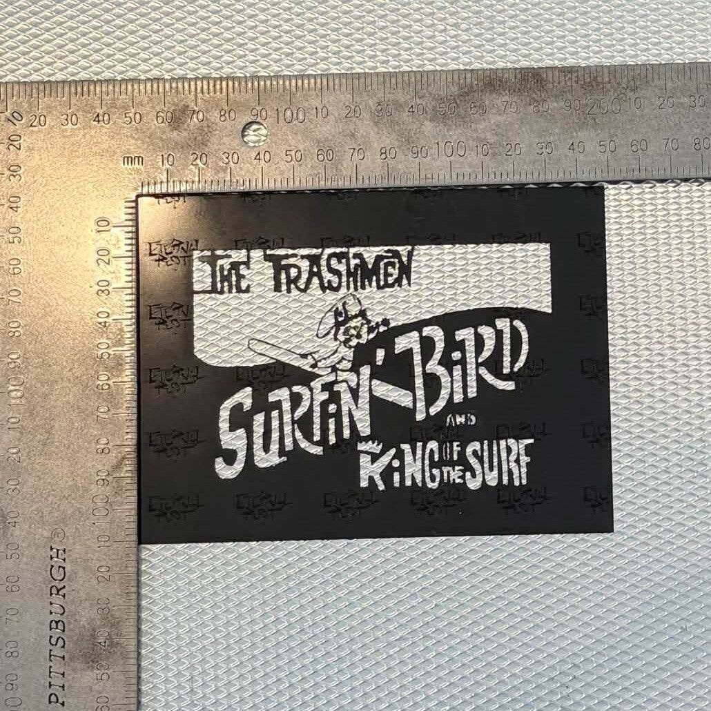 Surfin' Bird Promo Stencil