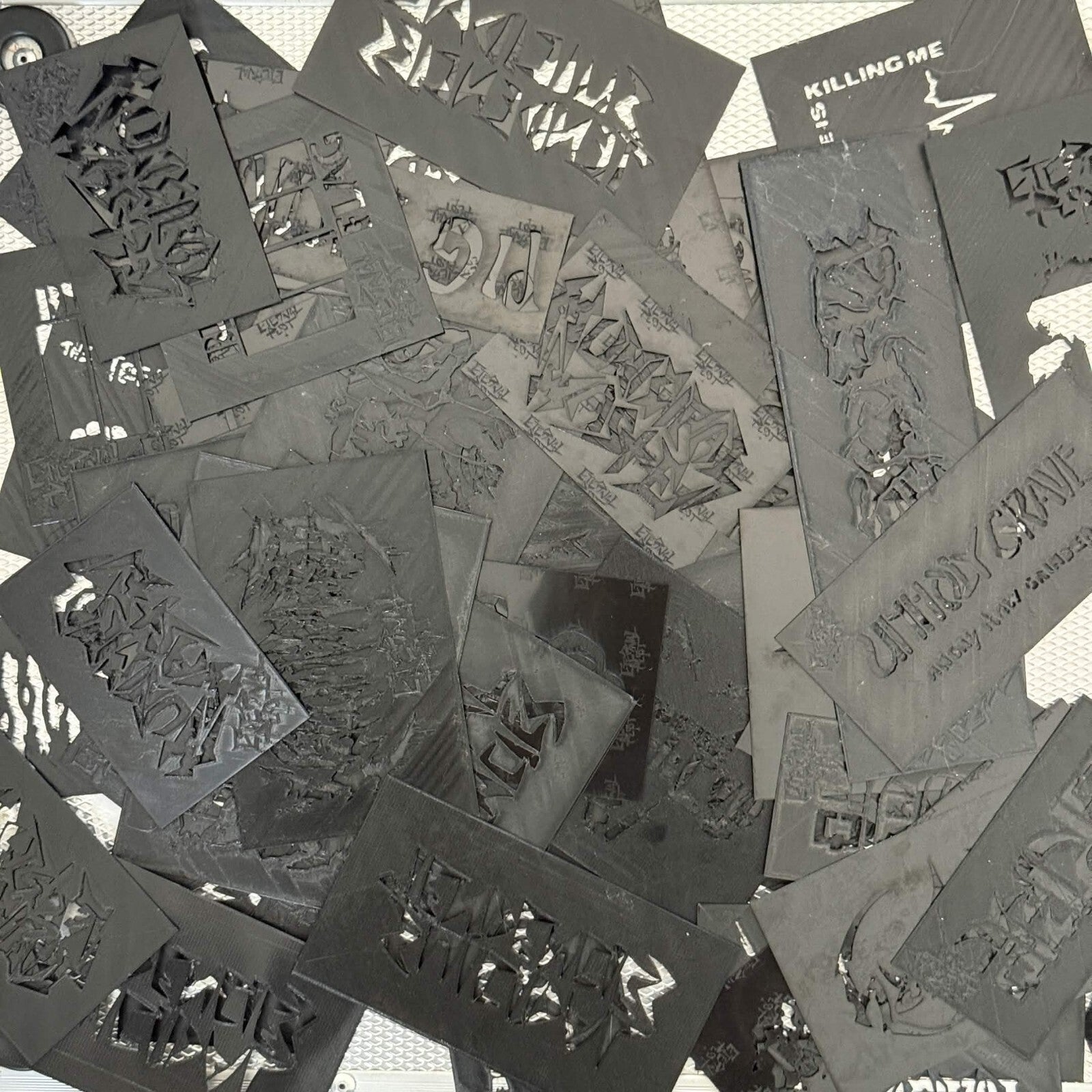 6 Pack Random Clearance Stencils