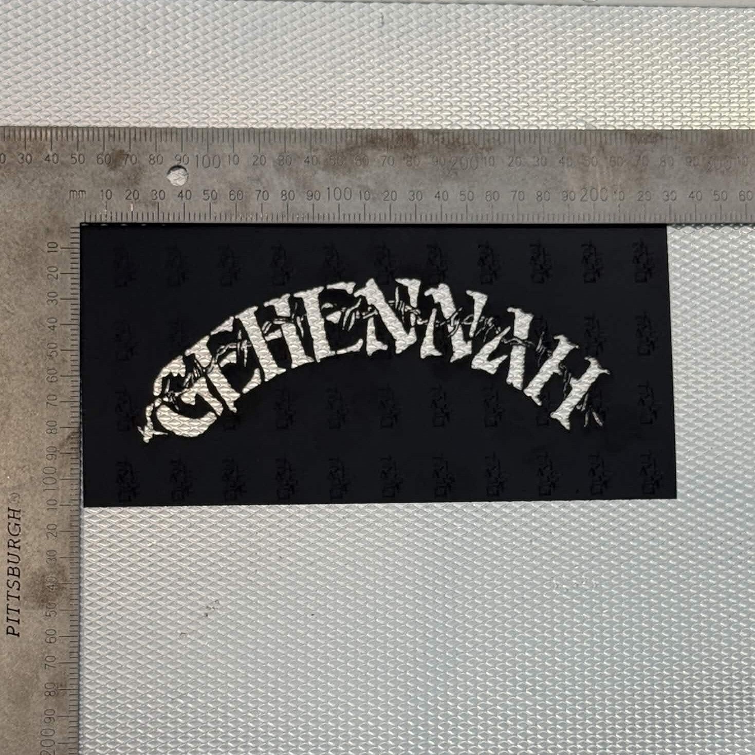 Gehennah Logo Stencil