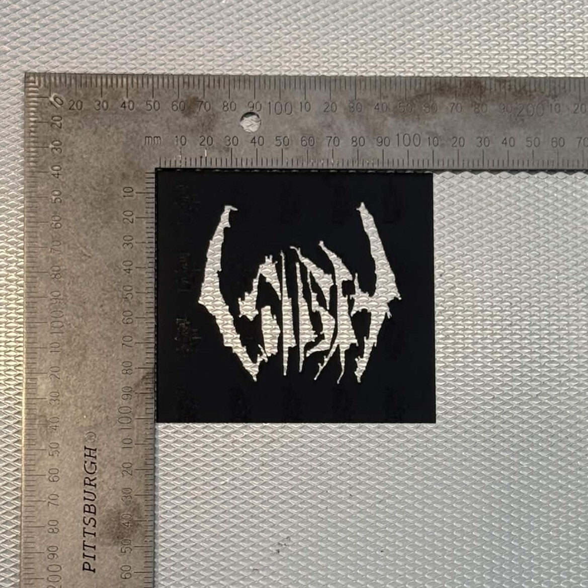 Sigh Logo Stencil