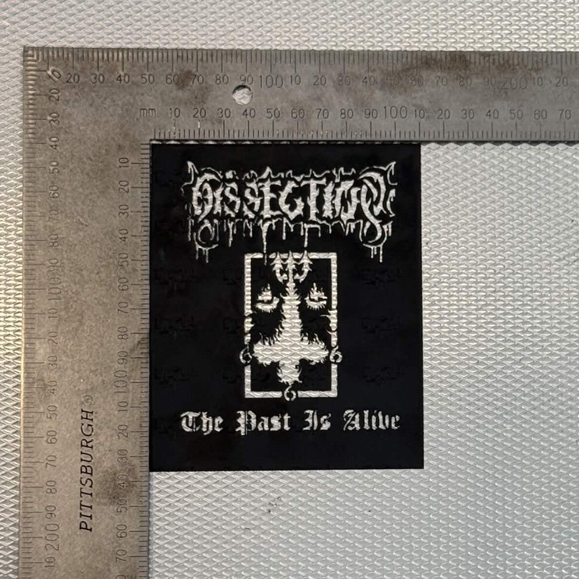 Dissection The Past is Alive Stencil