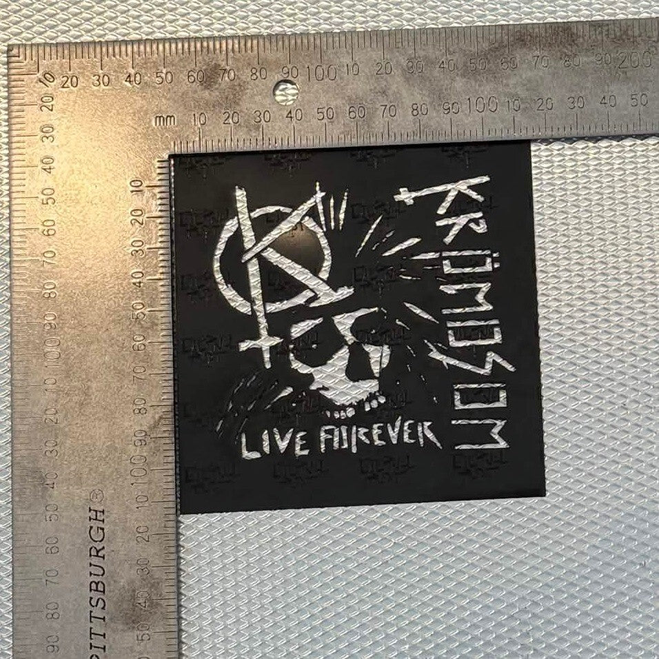 Kromosom Live Forever Cover Stencil