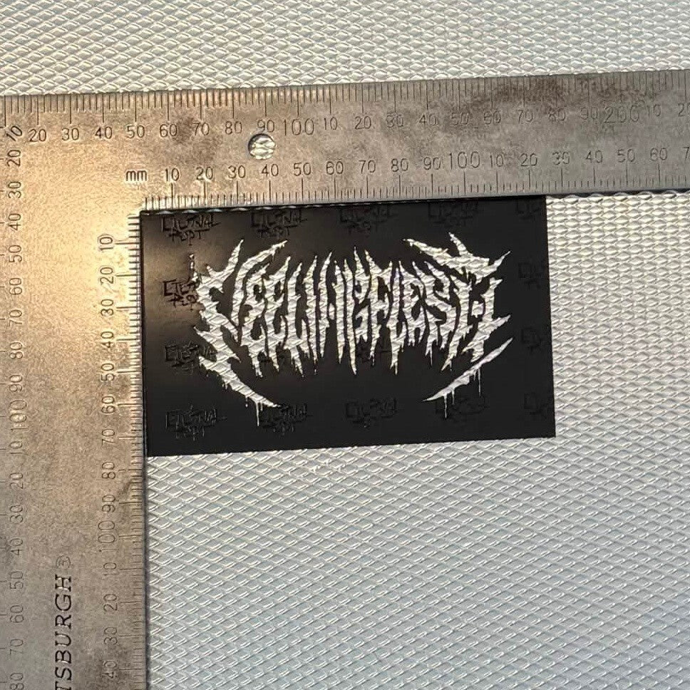 Peelingflesh Logo Stencil