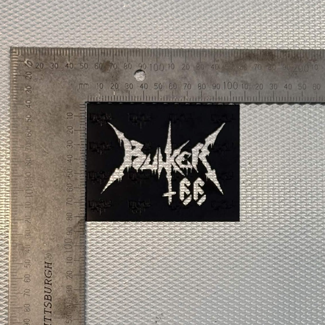 Bunker 66 Logo Stencil
