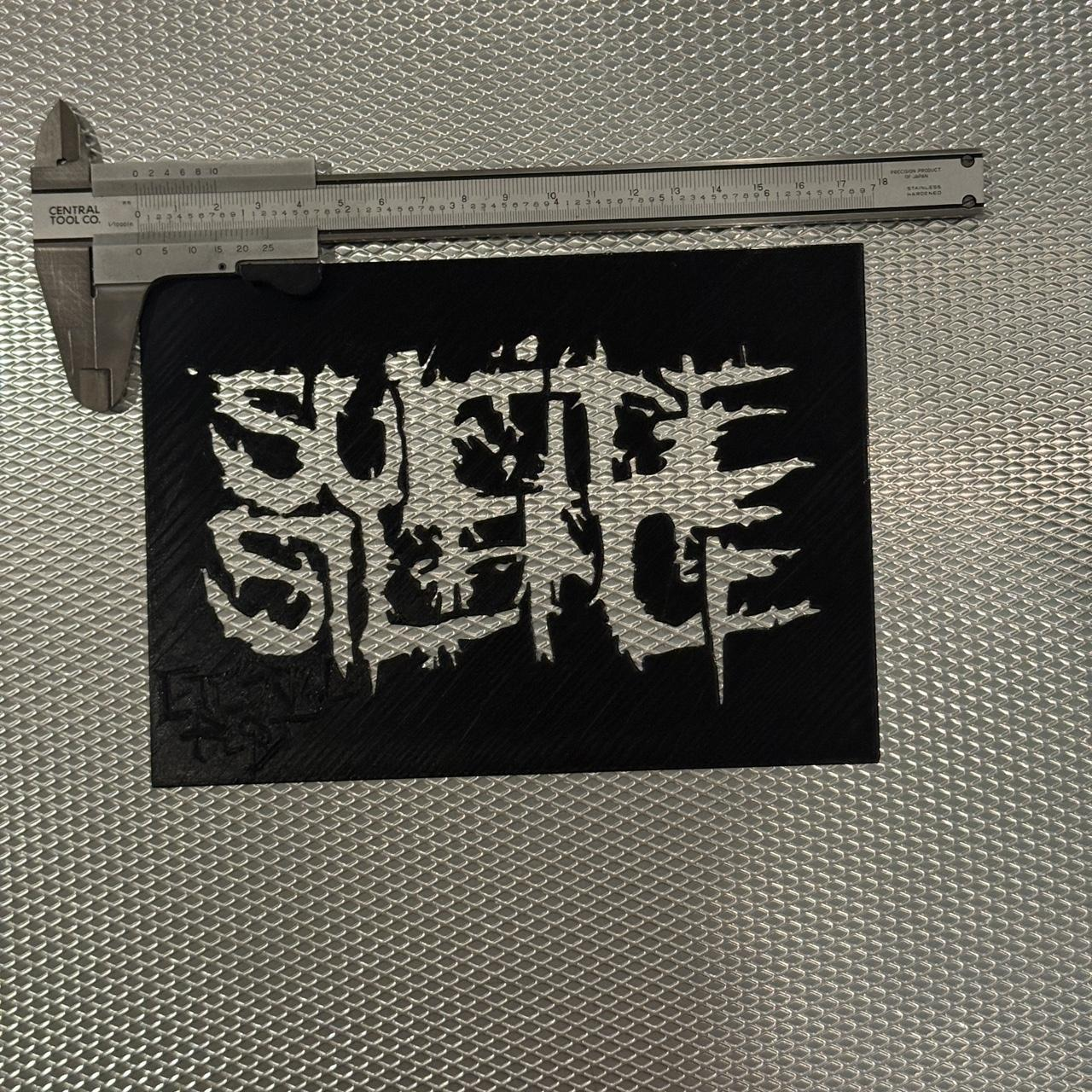 SUICIDE SILENCE LOGO STENCIL
