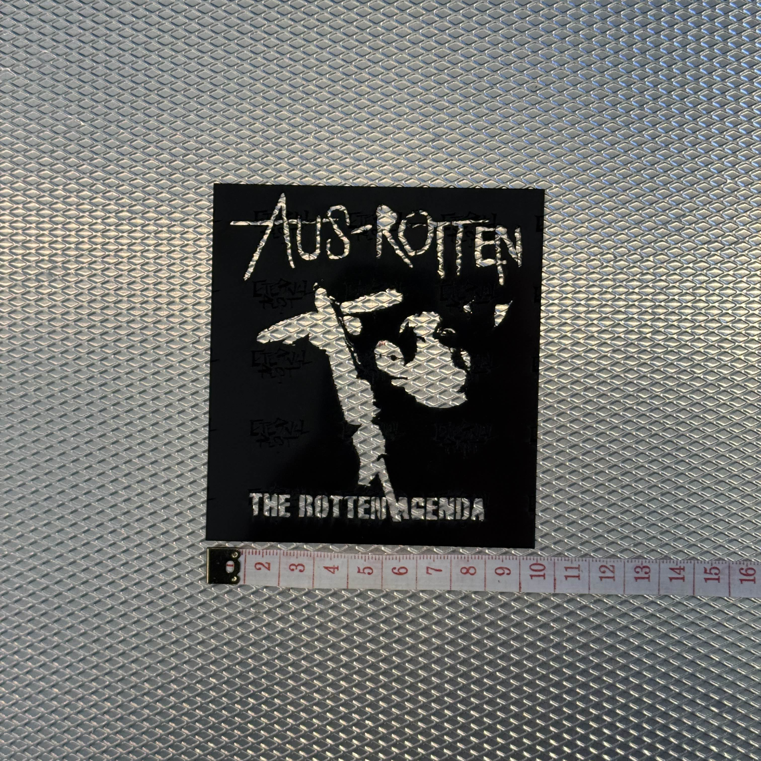 Aus-Rotten The Rotten Agenda Stencil