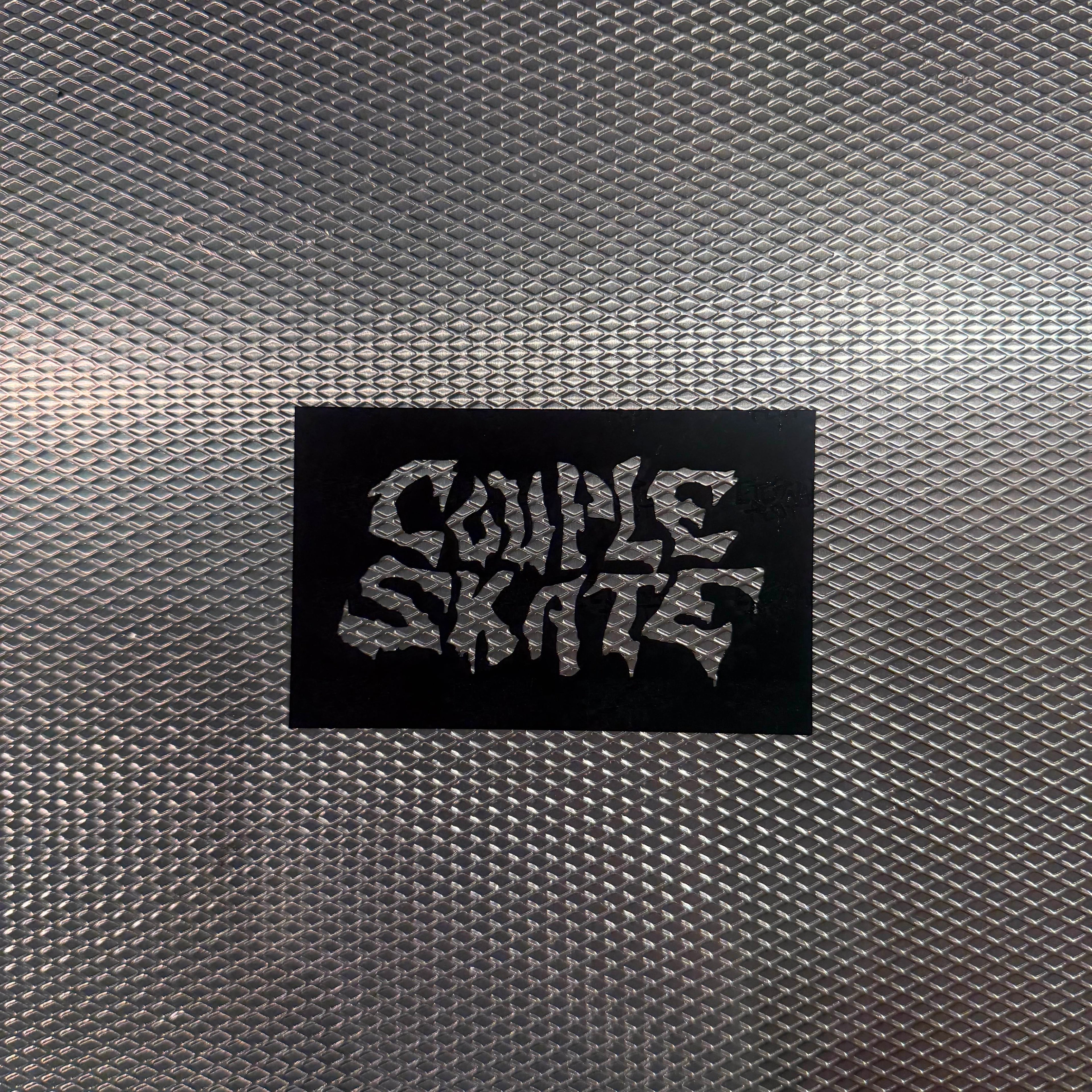 COUPLE SKATE LOGO STENCIL